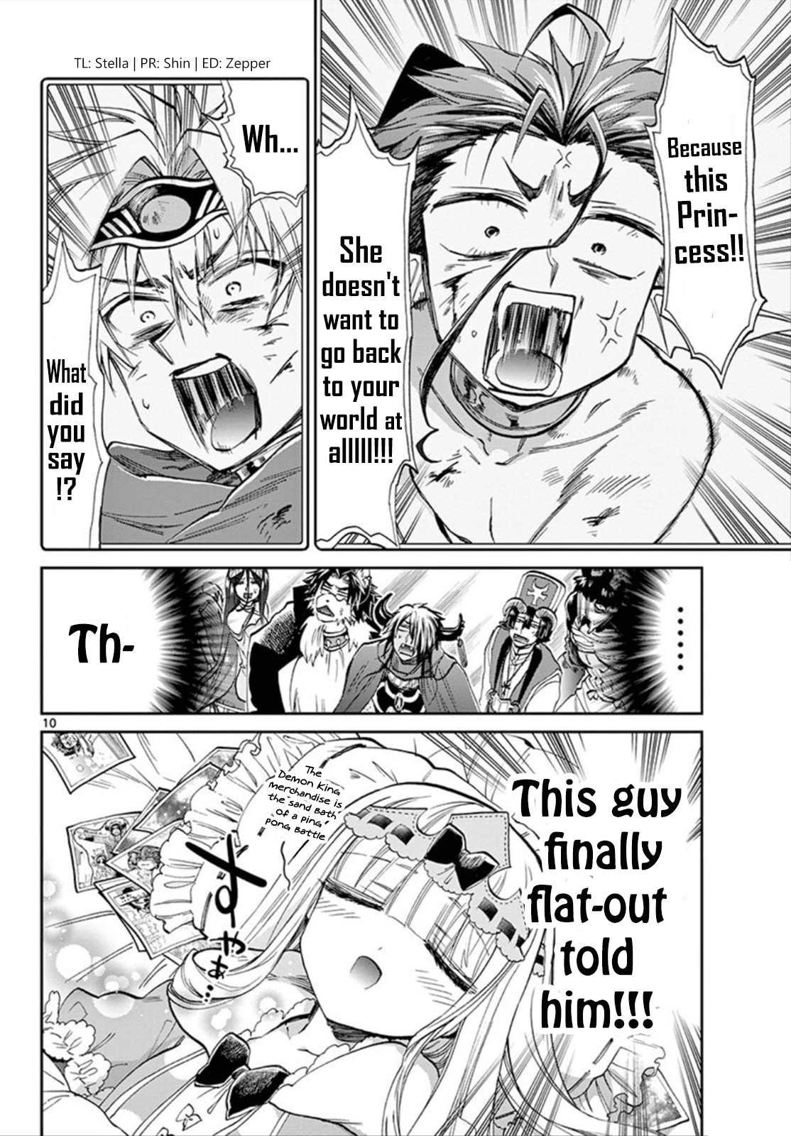 Maou-jou de Oyasumi Chapter 104 page 10 - Chapter 104: Isn't it Alright to Lay Out the Album?