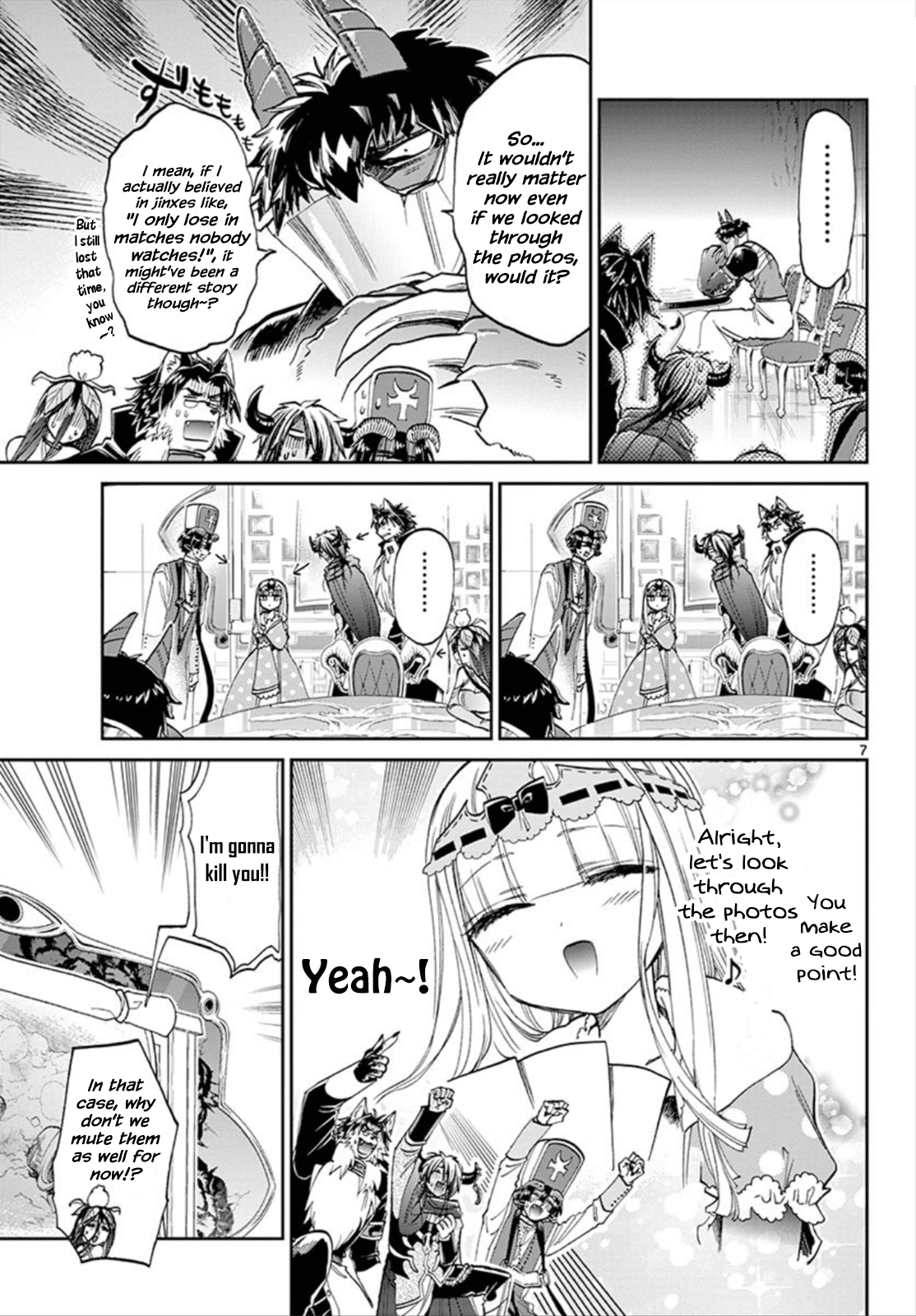 Maou-jou de Oyasumi Chapter 104 page 7 - Chapter 104: Isn't it Alright to Lay Out the Album?
