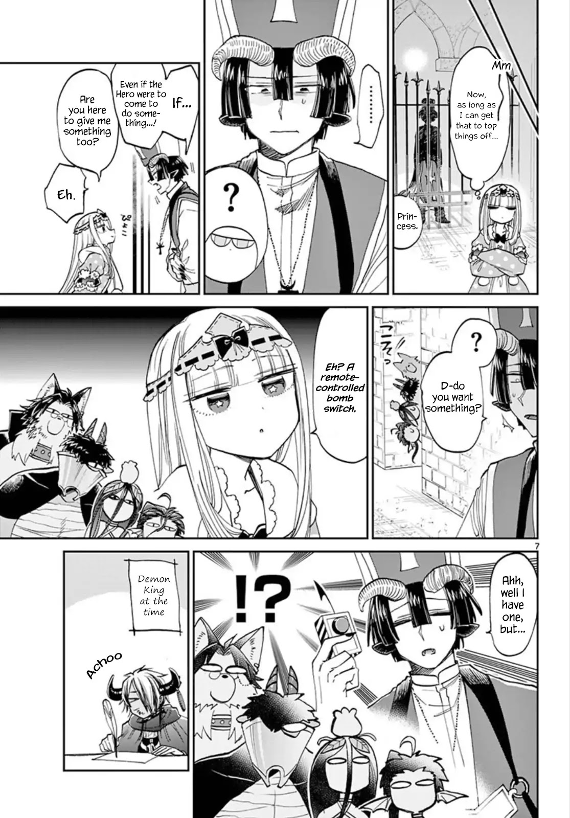 Maou-jou de Oyasumi Chapter 105 page 7 - Chapter 105: Pampered Bomb