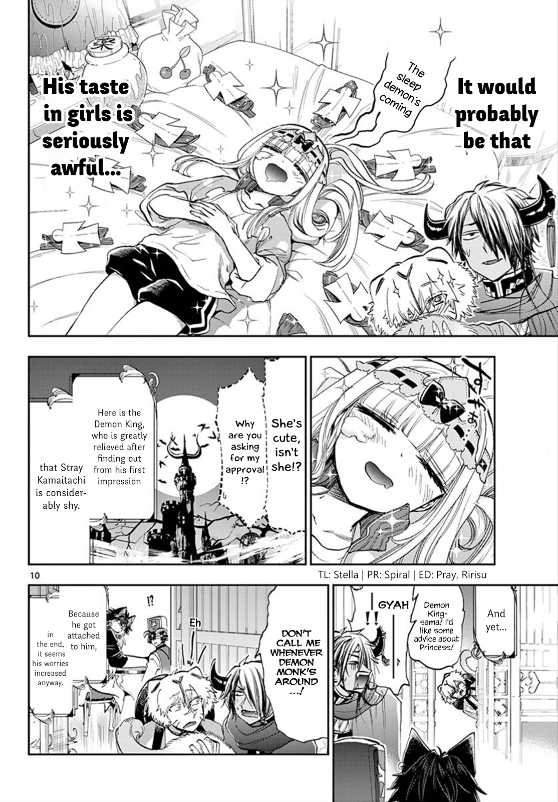 Maou-jou de Oyasumi Chapter 107 page 10 - Chapter 107: I Swear I'm Truly Outstanding