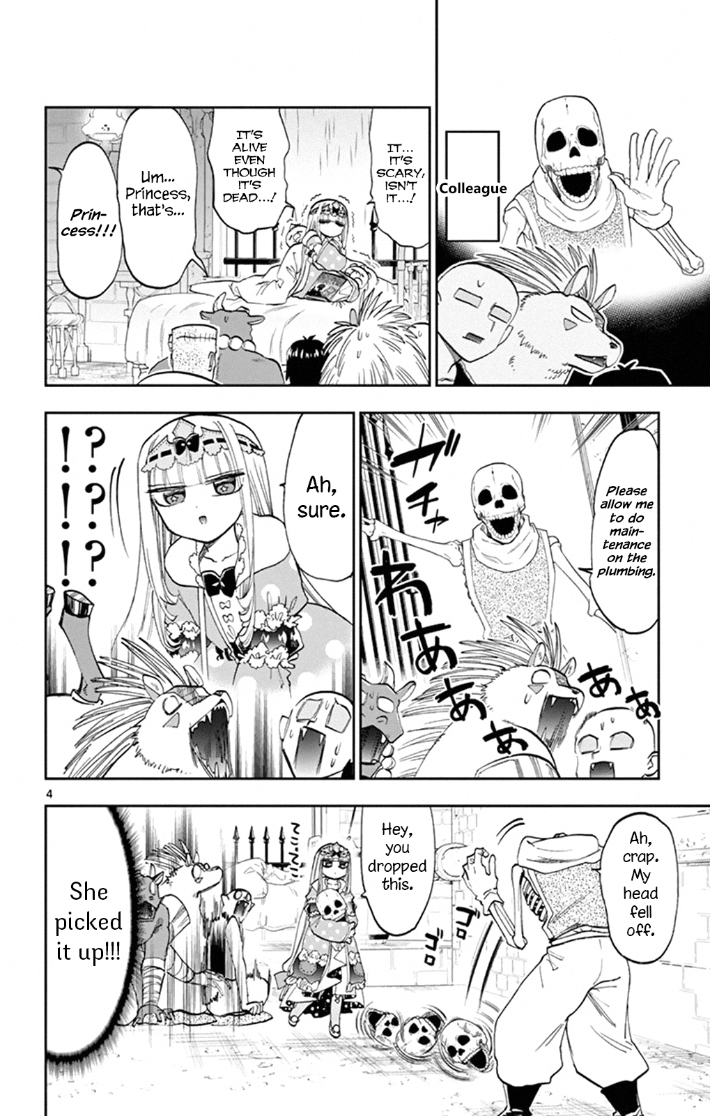 Maou-jou de Oyasumi Chapter 108 page 4 - Chapter 108: Fear! The Free Hostage