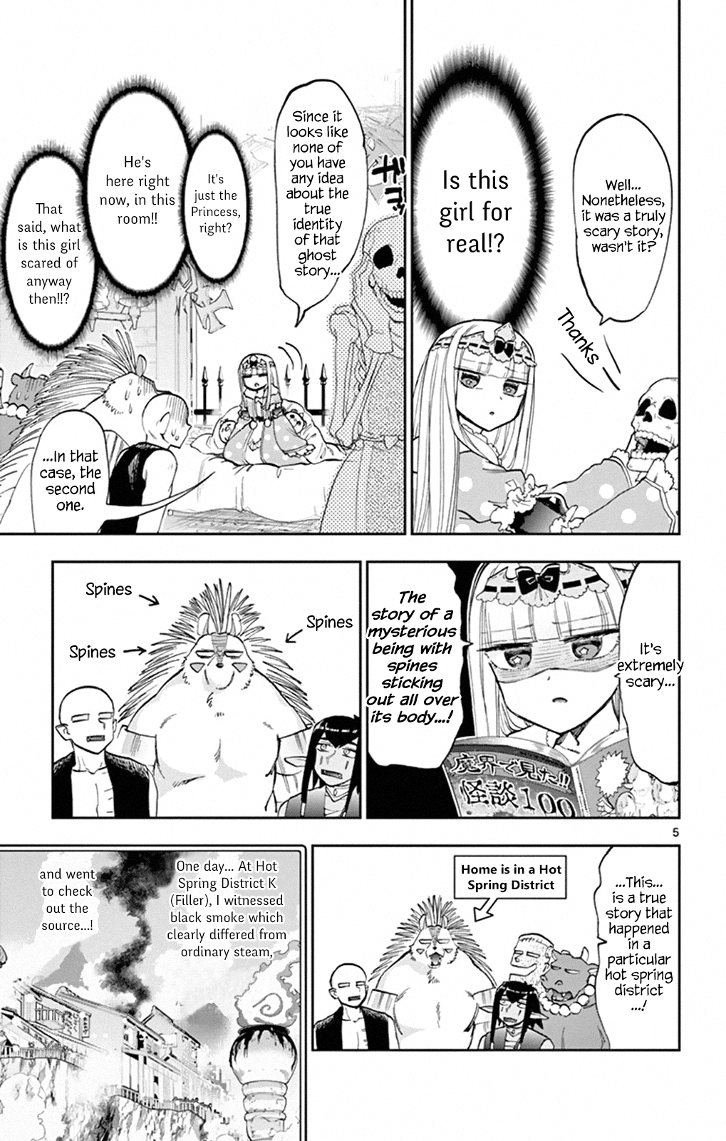 Maou-jou de Oyasumi Chapter 108 page 5 - Chapter 108: Fear! The Free Hostage