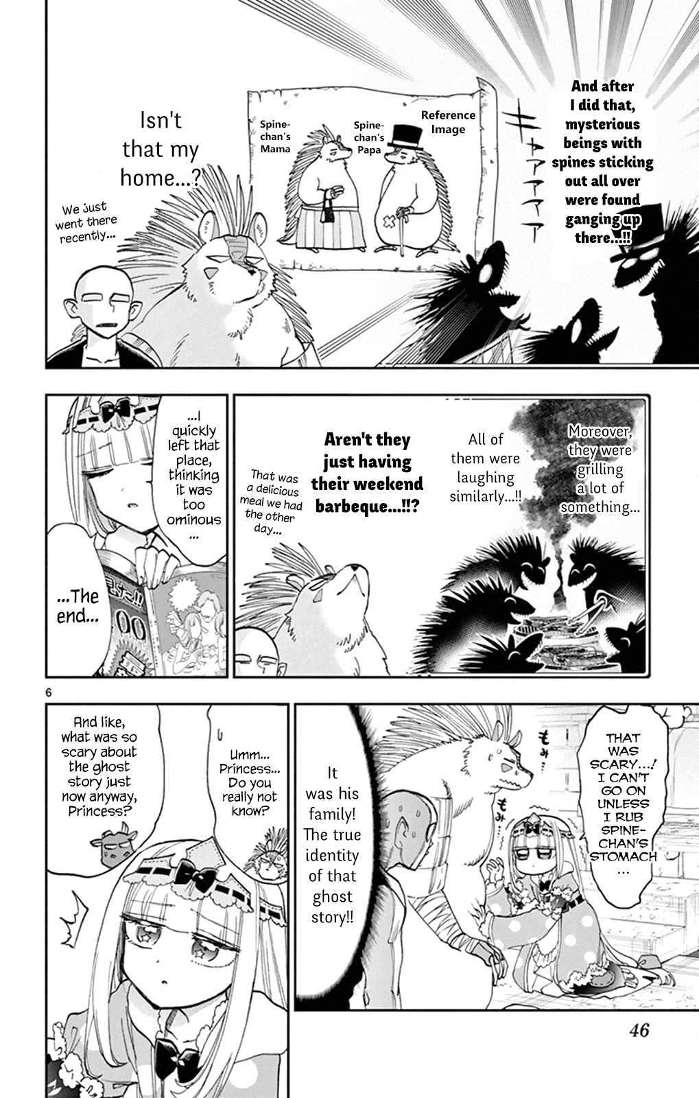 Maou-jou de Oyasumi Chapter 108 page 6 - Chapter 108: Fear! The Free Hostage