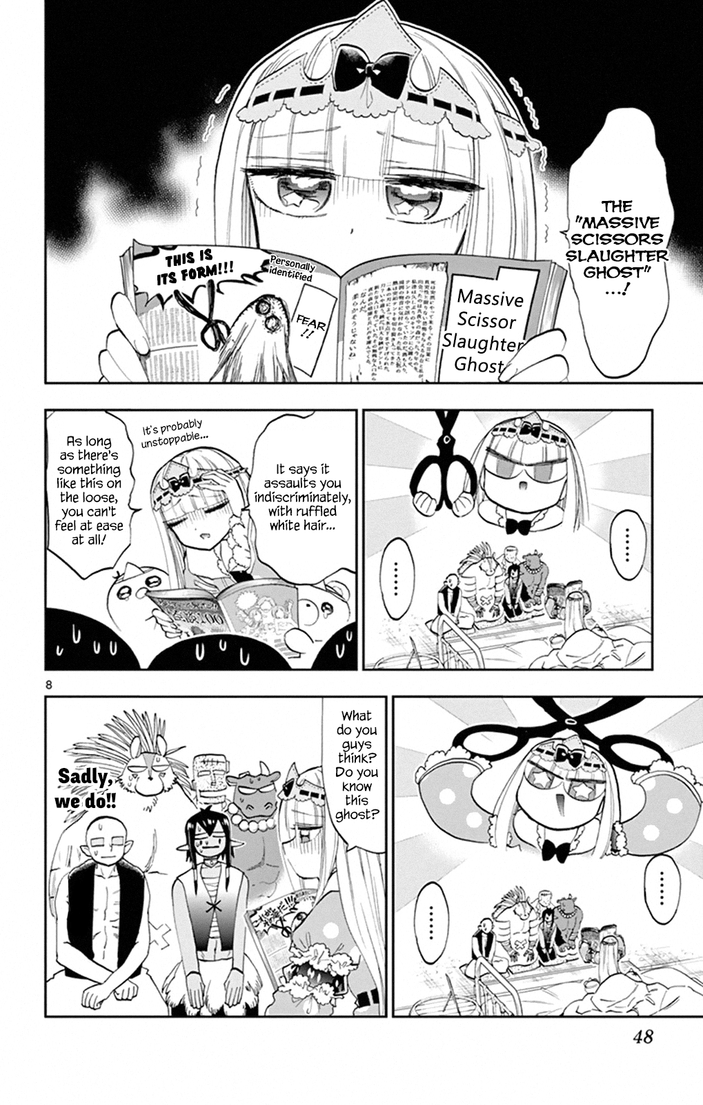 Maou-jou de Oyasumi Chapter 108 page 8 - Chapter 108: Fear! The Free Hostage
