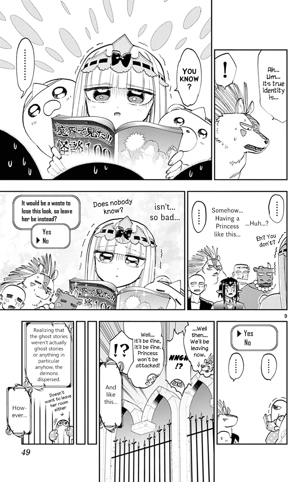 Maou-jou de Oyasumi Chapter 108 page 9 - Chapter 108: Fear! The Free Hostage
