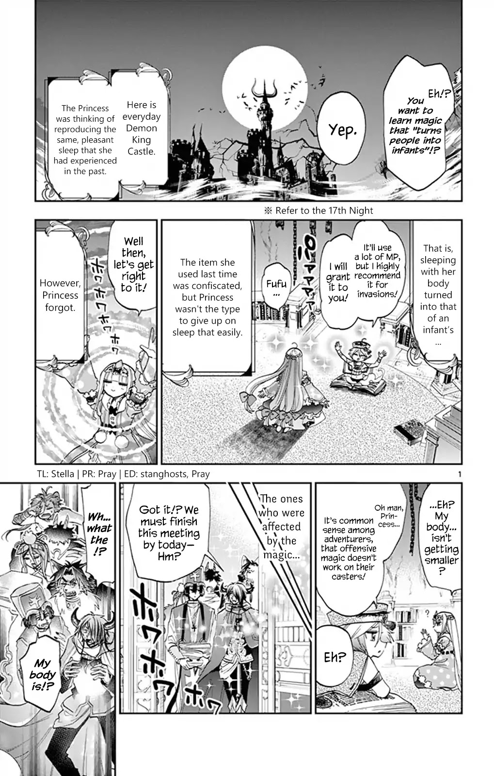 Maou-jou de Oyasumi Chapter 109 page 1 - Chapter 109: Big Sister Suyari's Happiness