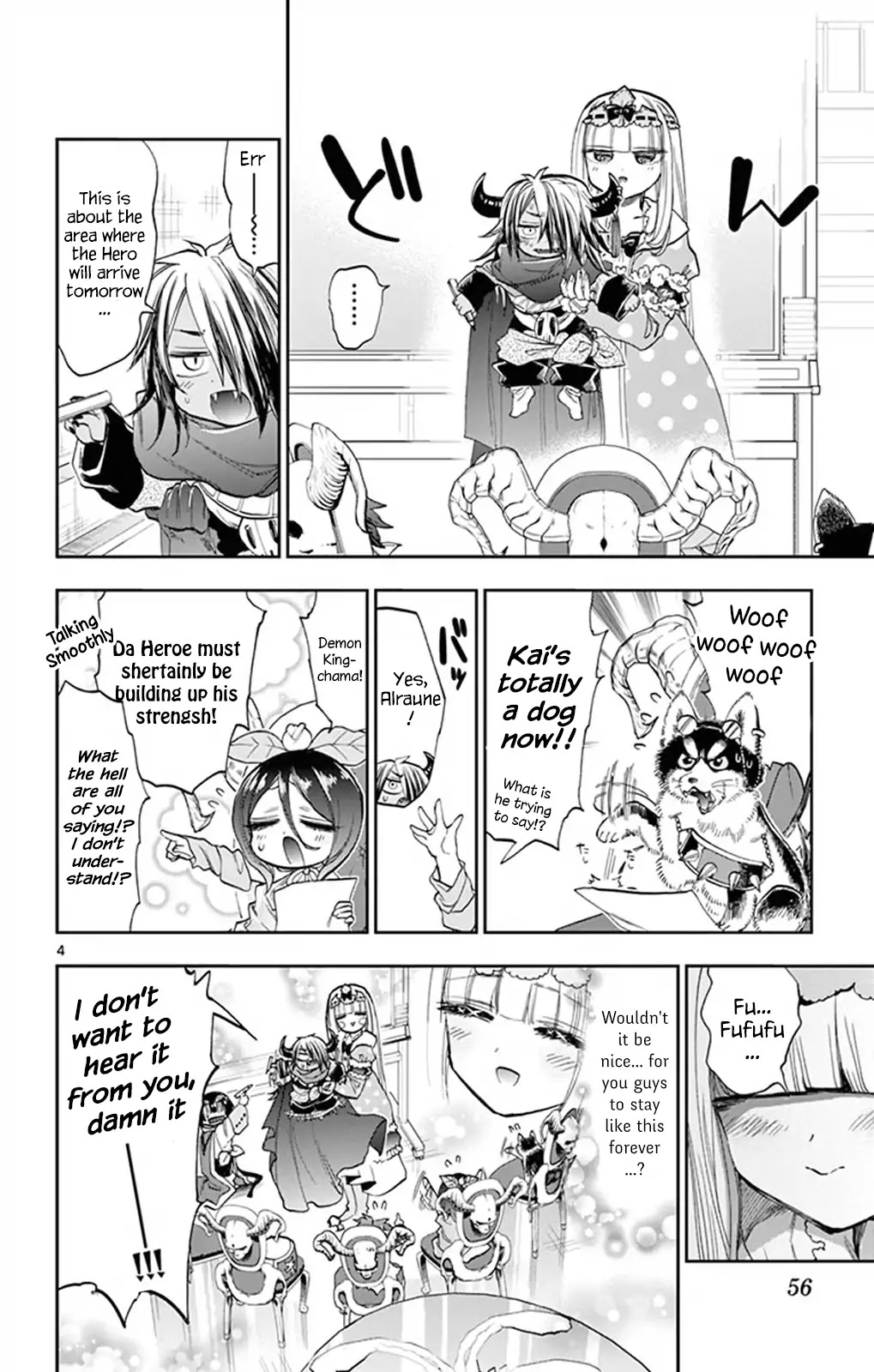 Maou-jou de Oyasumi Chapter 109 page 4 - Chapter 109: Big Sister Suyari's Happiness