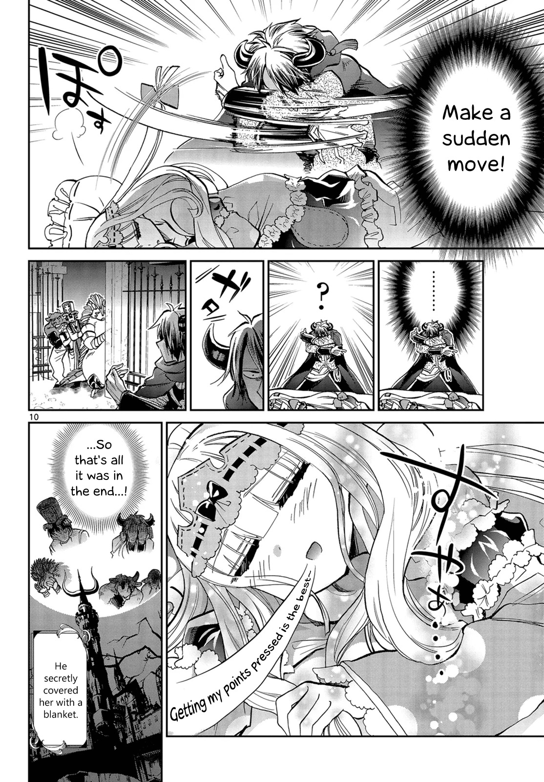 Maou-jou de Oyasumi Chapter 11 page 10 - Chapter 11: You Won't Go Down Unless You Touch It