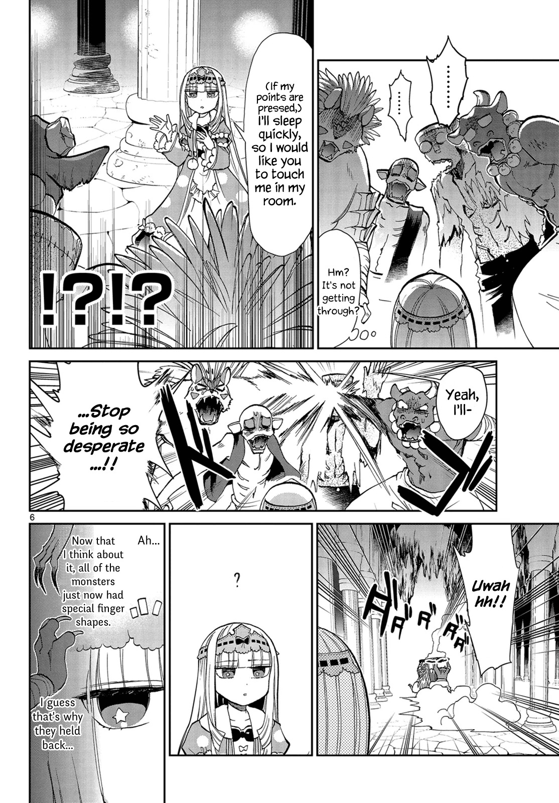 Maou-jou de Oyasumi Chapter 11 page 6 - Chapter 11: You Won't Go Down Unless You Touch It