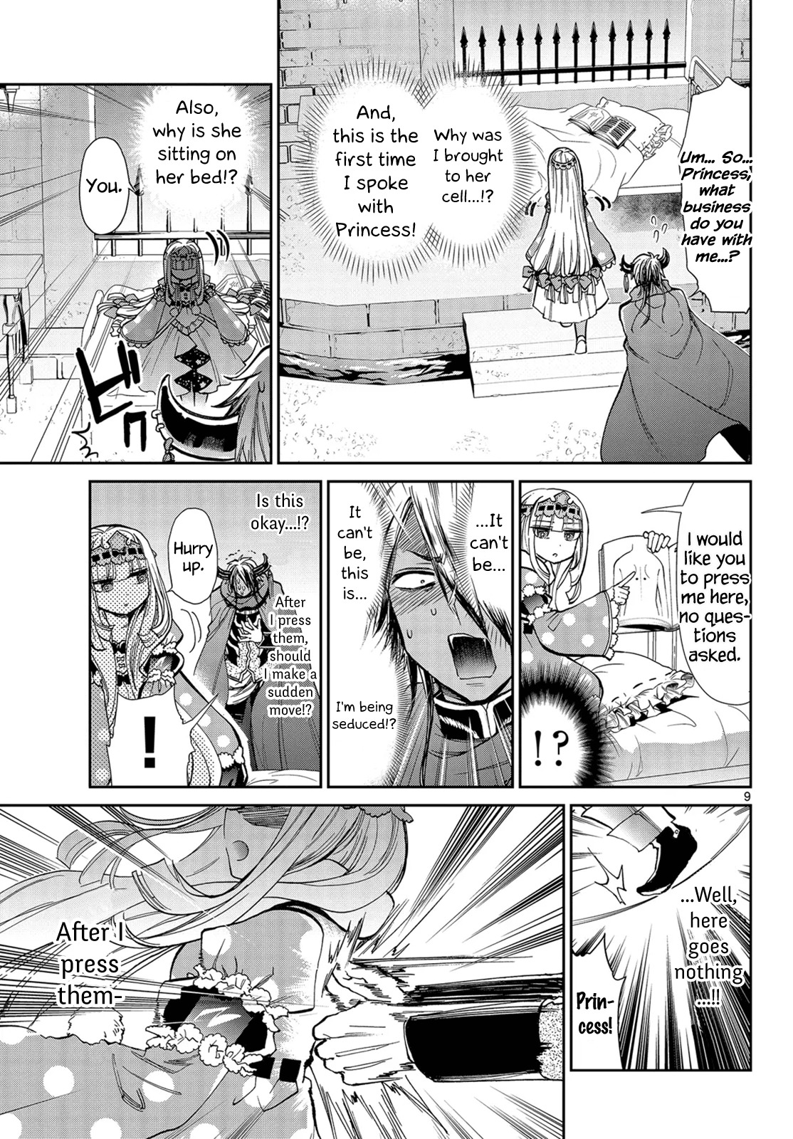 Maou-jou de Oyasumi Chapter 11 page 9 - Chapter 11: You Won't Go Down Unless You Touch It