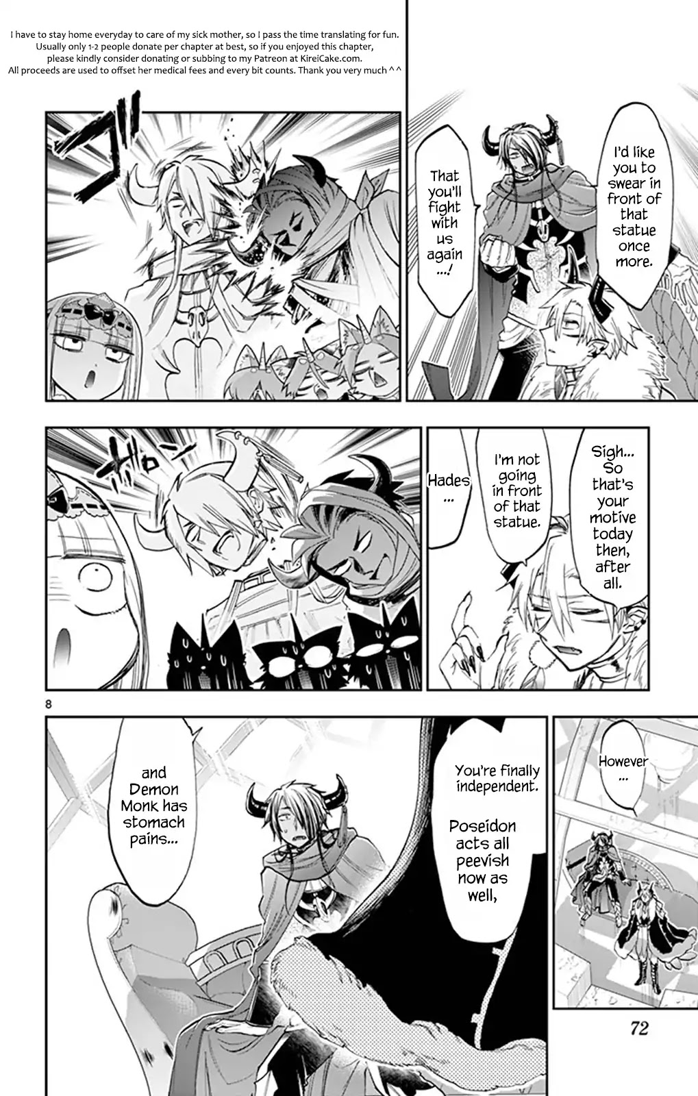 Maou-jou de Oyasumi Chapter 110 page 8 - Chapter 110: Memories Smell Nice