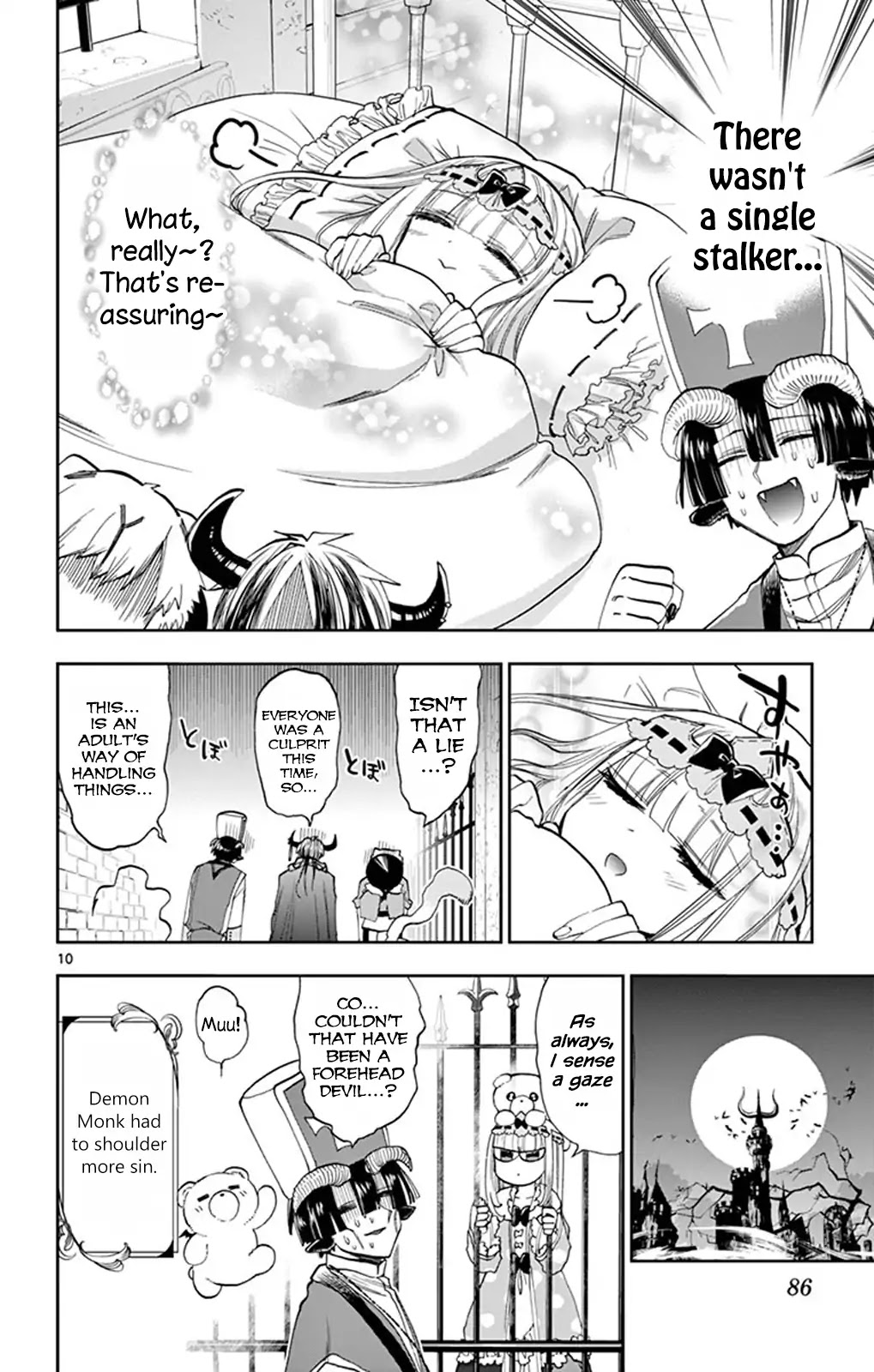 Maou-jou de Oyasumi Chapter 111 page 10 - Chapter 111: Trying Quite Hard for a Demon