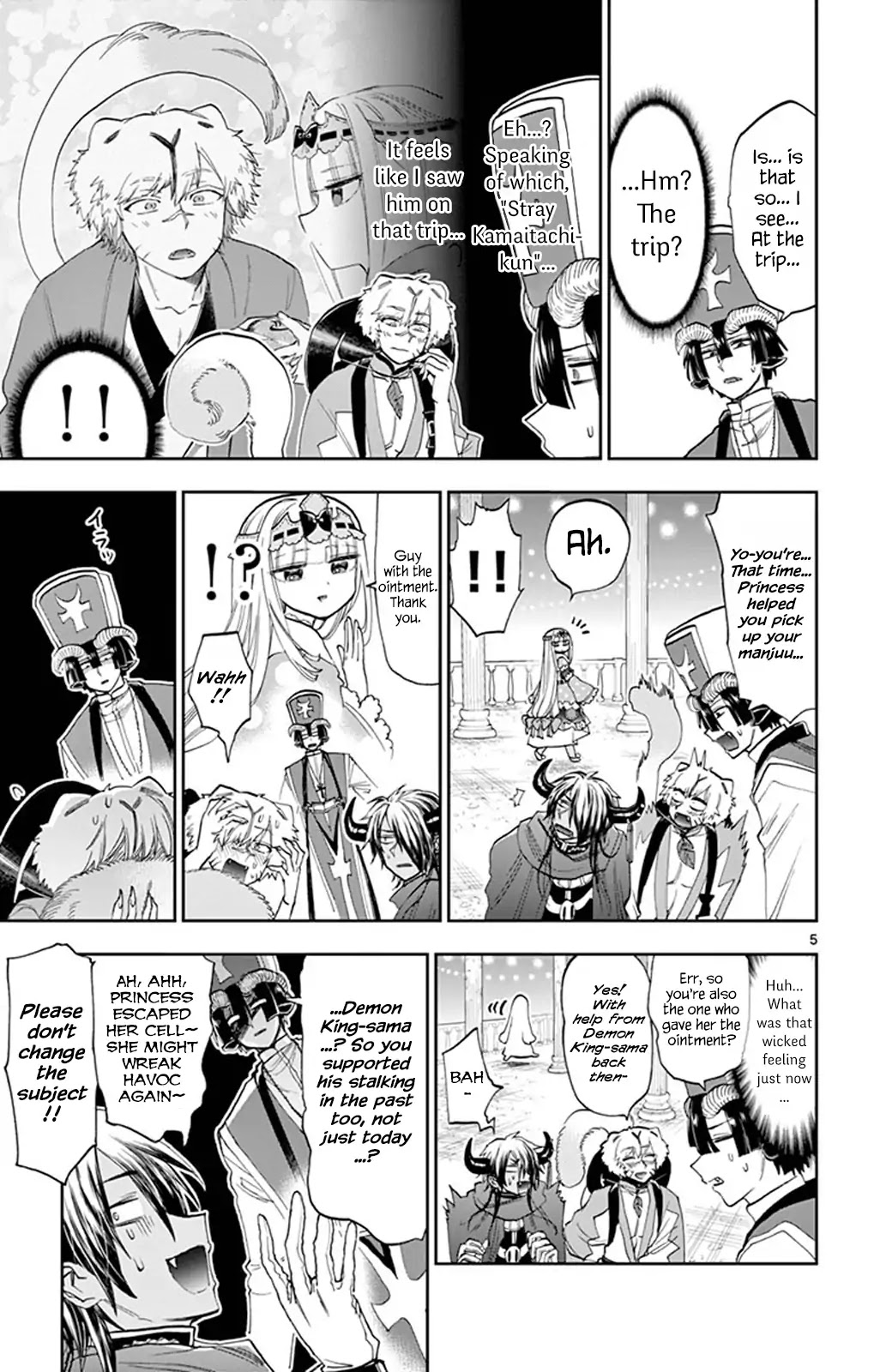 Maou-jou de Oyasumi Chapter 111 page 5 - Chapter 111: Trying Quite Hard for a Demon