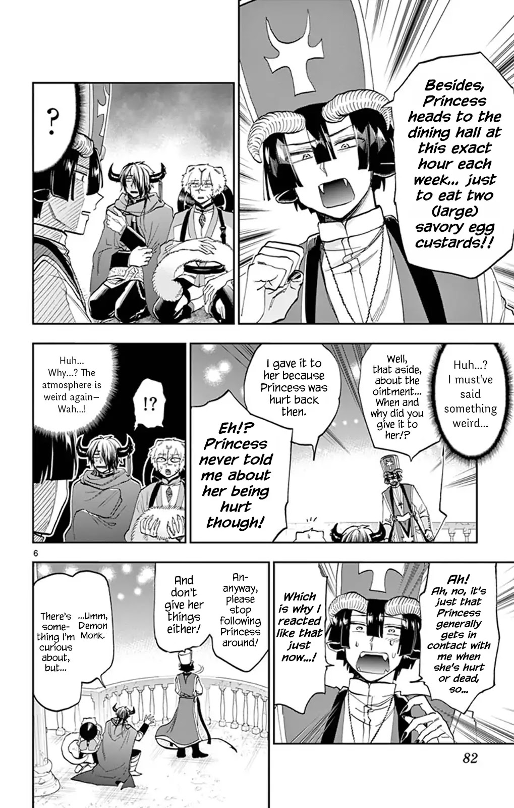 Maou-jou de Oyasumi Chapter 111 page 6 - Chapter 111: Trying Quite Hard for a Demon