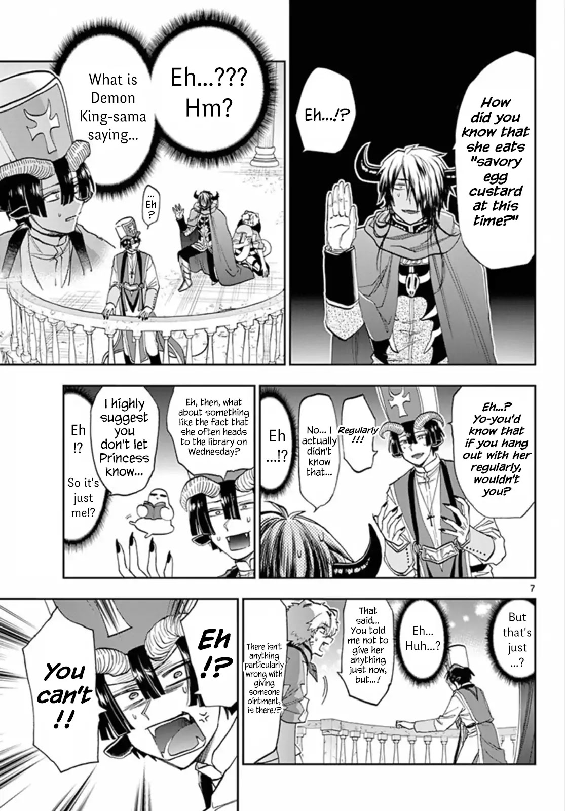 Maou-jou de Oyasumi Chapter 111 page 7 - Chapter 111: Trying Quite Hard for a Demon