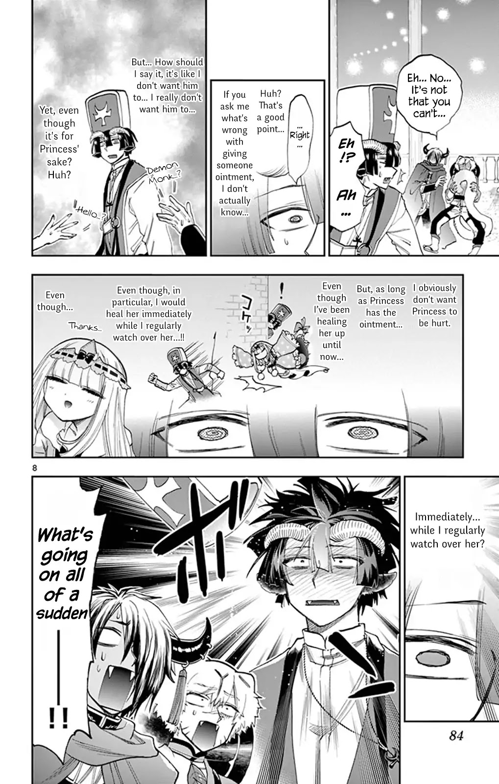 Maou-jou de Oyasumi Chapter 111 page 8 - Chapter 111: Trying Quite Hard for a Demon