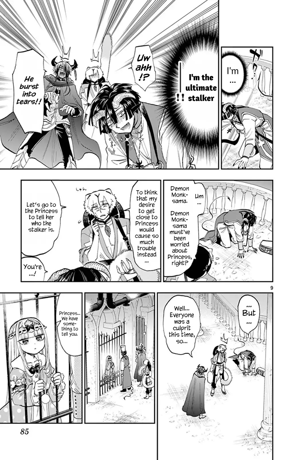 Maou-jou de Oyasumi Chapter 111 page 9 - Chapter 111: Trying Quite Hard for a Demon