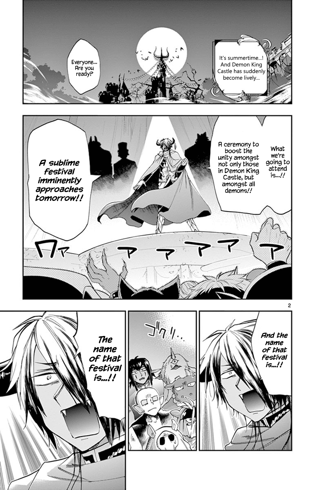 Maou-jou de Oyasumi Chapter 113 page 2 - Chapter 113: I'd Like to Have a Sleepover or Something at School, Hm?