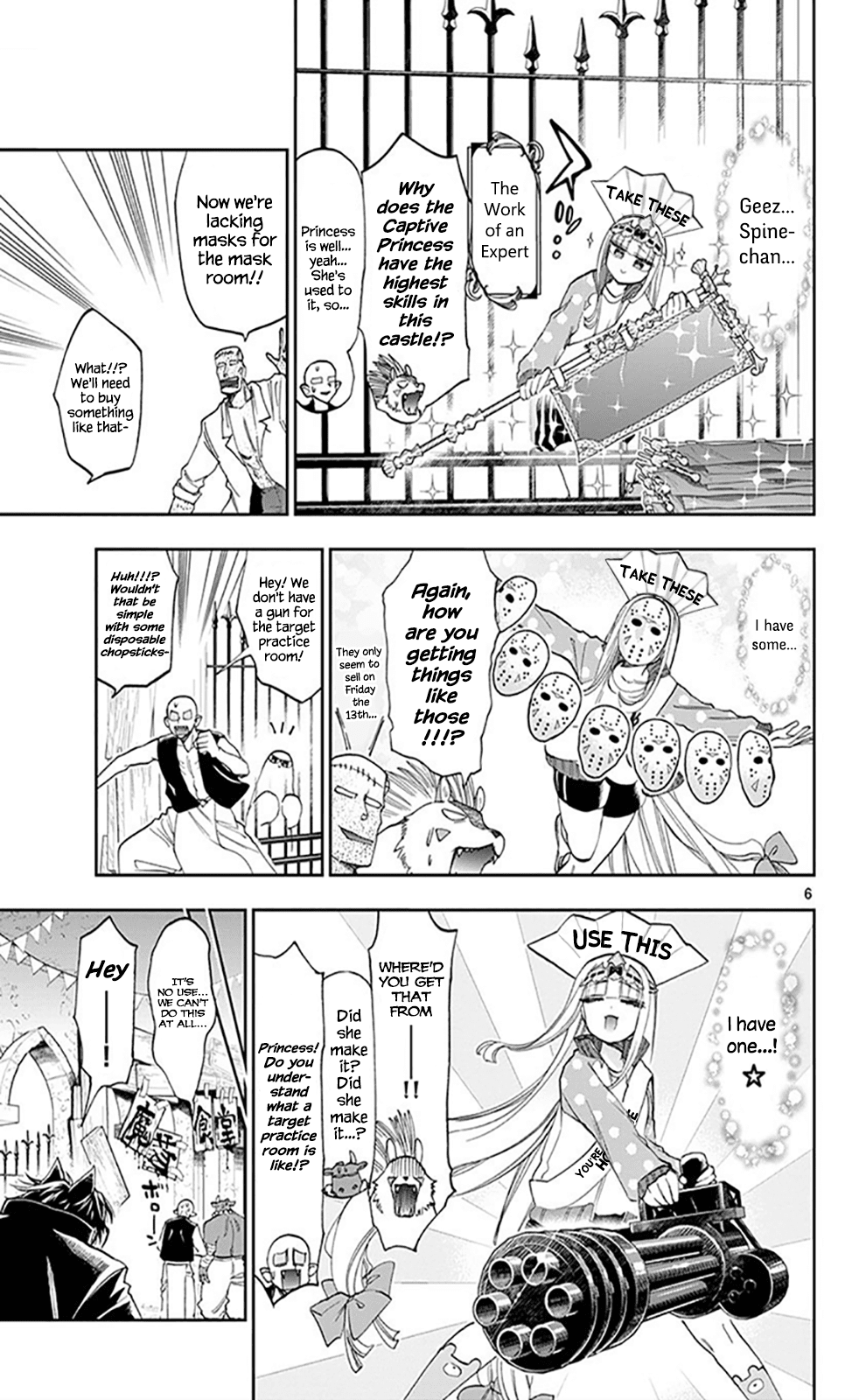 Maou-jou de Oyasumi Chapter 113 page 6 - Chapter 113: I'd Like to Have a Sleepover or Something at School, Hm?