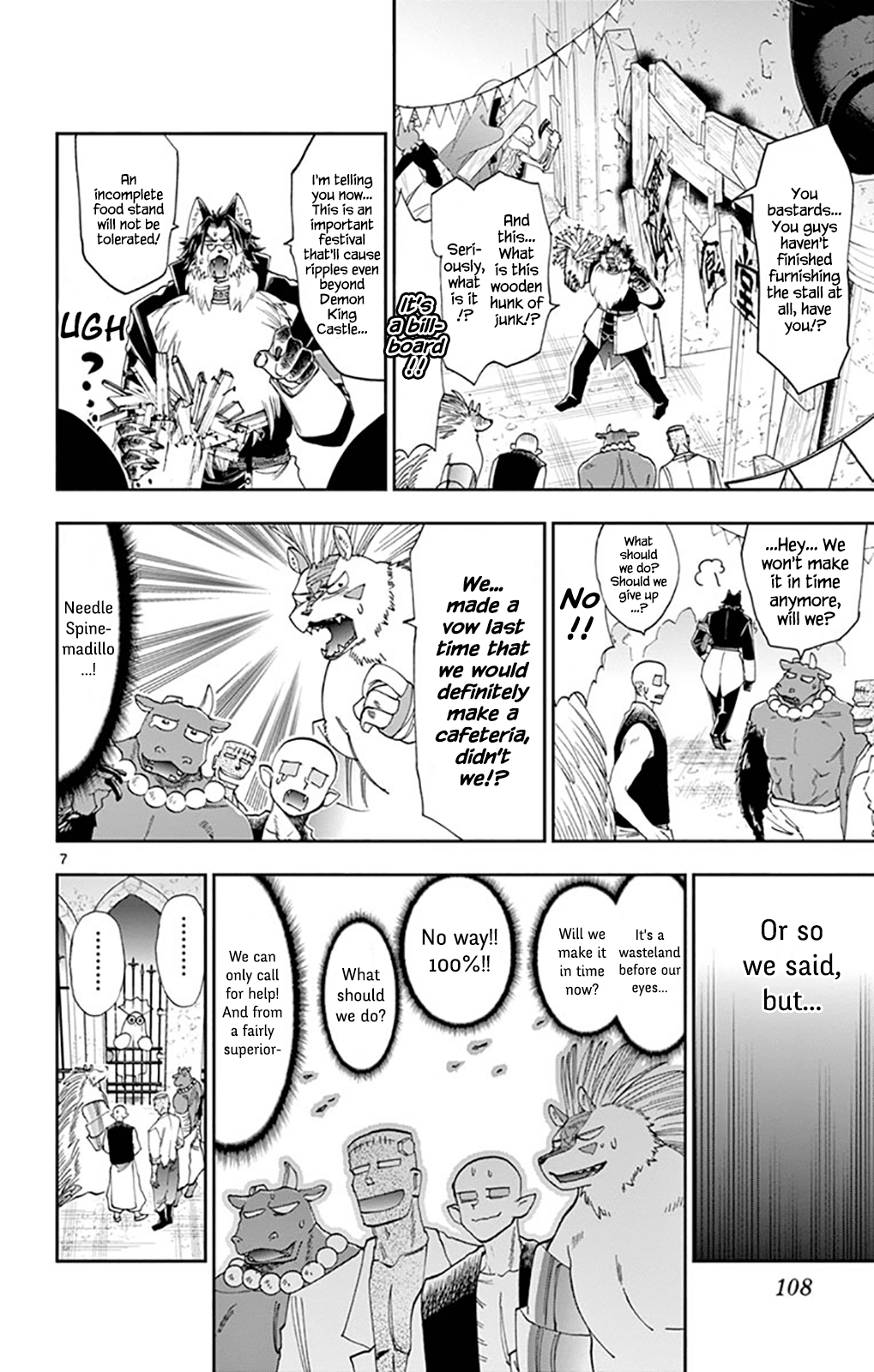 Maou-jou de Oyasumi Chapter 113 page 7 - Chapter 113: I'd Like to Have a Sleepover or Something at School, Hm?