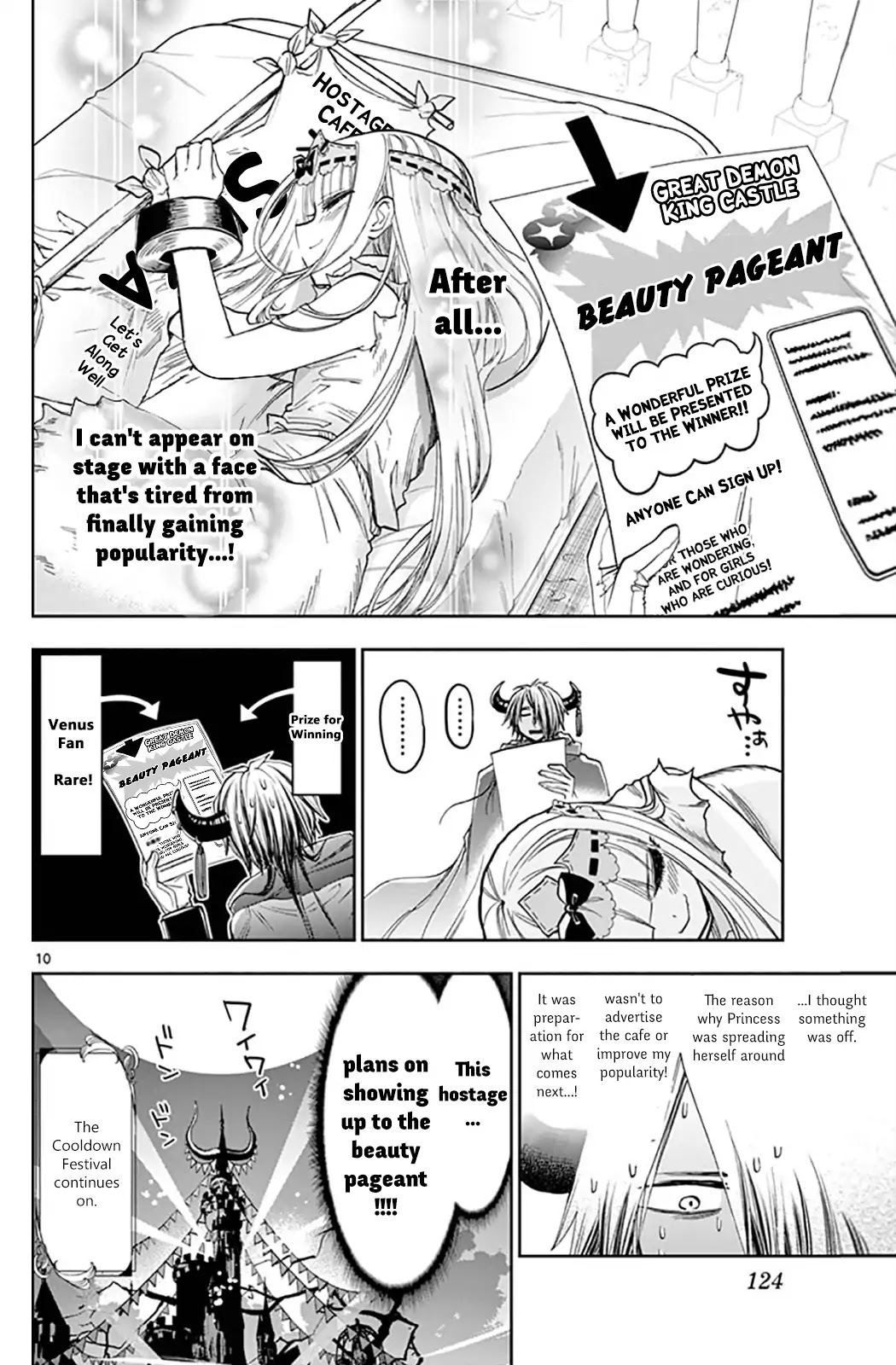 Maou-jou de Oyasumi Chapter 114 page 10 - Chapter 114: Hostage With Good Service