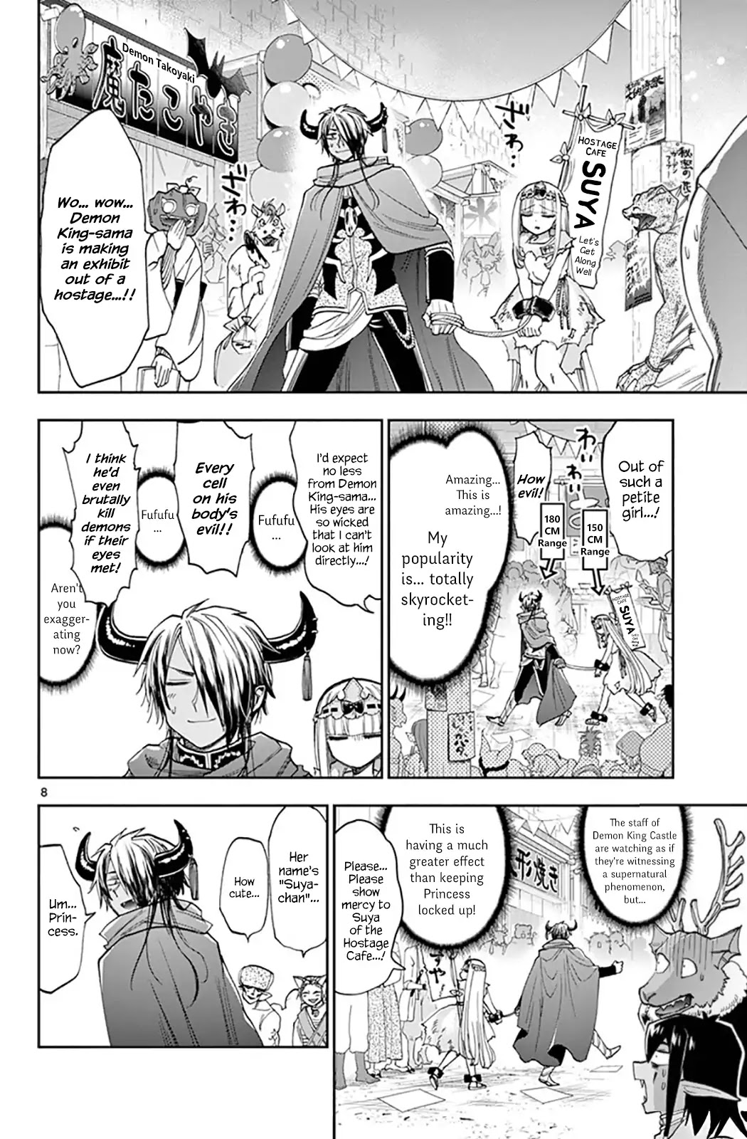 Maou-jou de Oyasumi Chapter 114 page 8 - Chapter 114: Hostage With Good Service