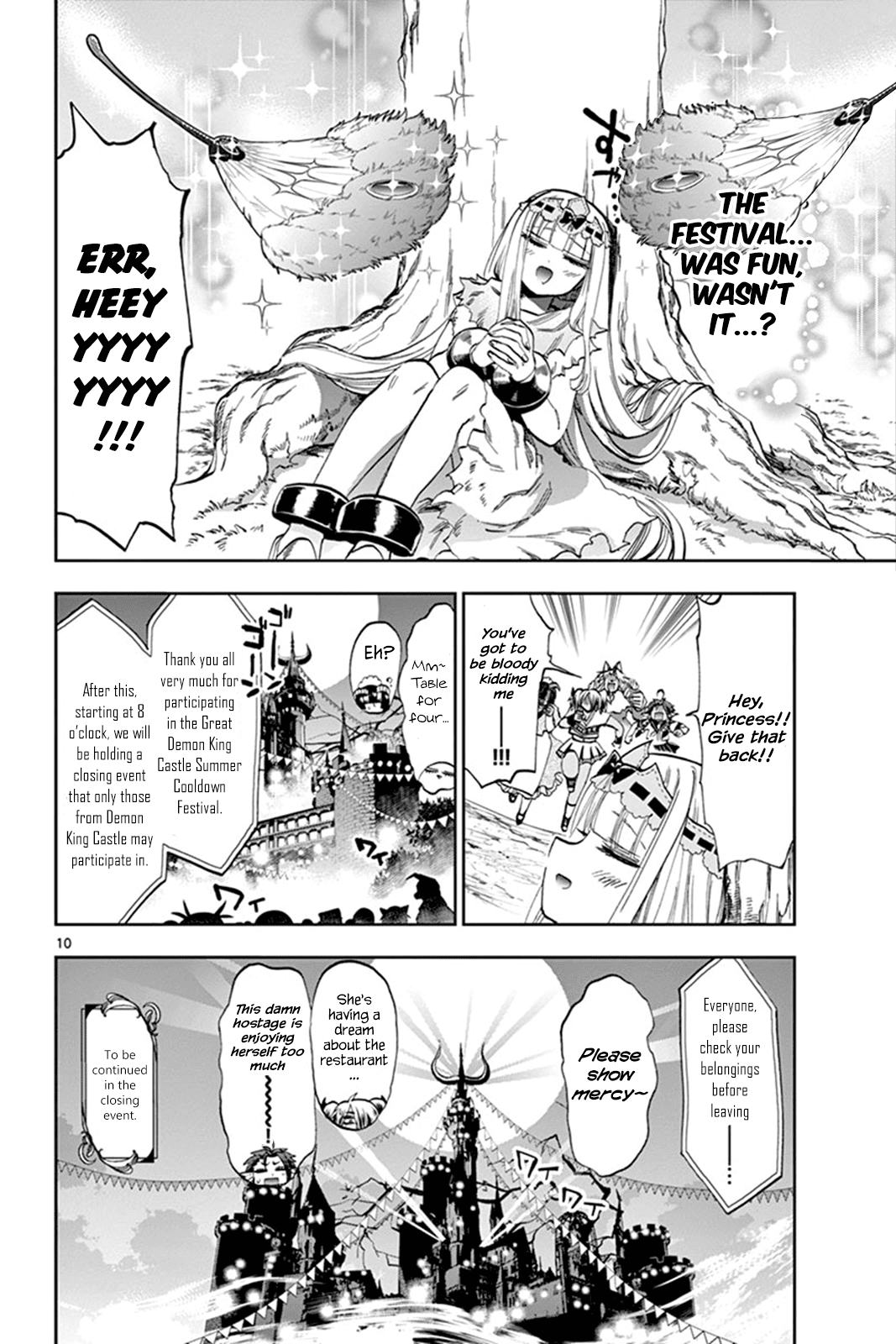 Maou-jou de Oyasumi Chapter 115 page 10 - Chapter 115: If Demons Were to Dress-Up Like Her