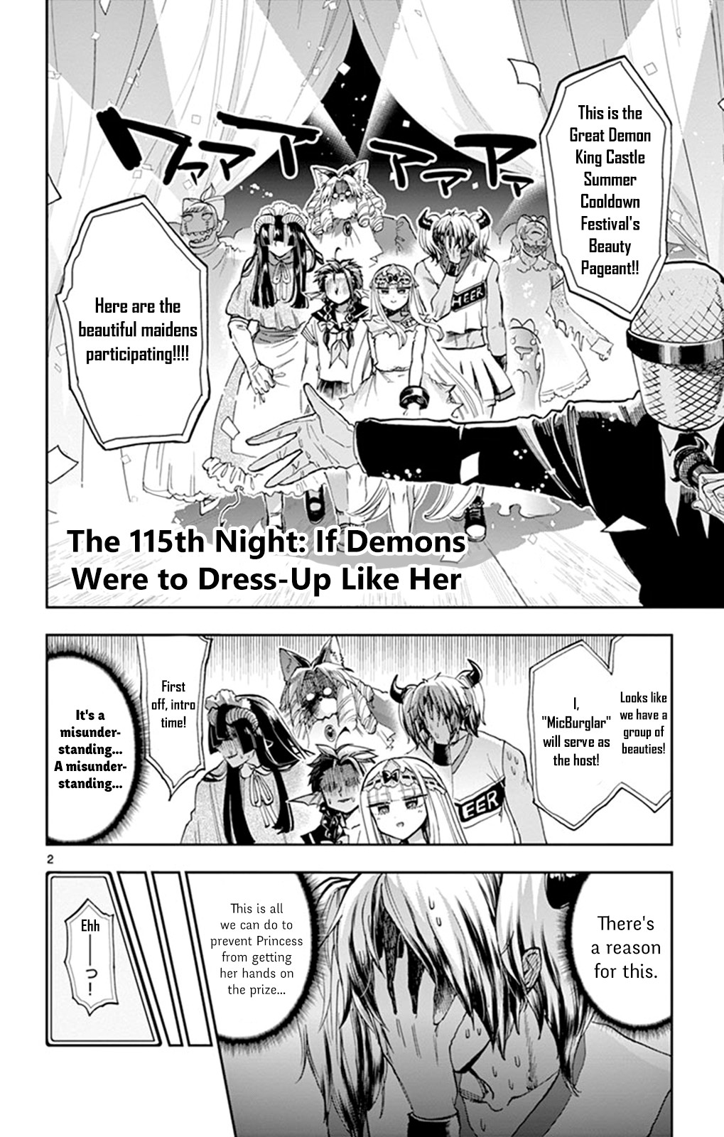 Maou-jou de Oyasumi Chapter 115 page 2 - Chapter 115: If Demons Were to Dress-Up Like Her