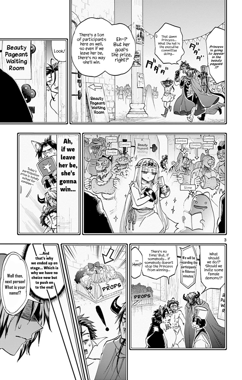 Maou-jou de Oyasumi Chapter 115 page 3 - Chapter 115: If Demons Were to Dress-Up Like Her