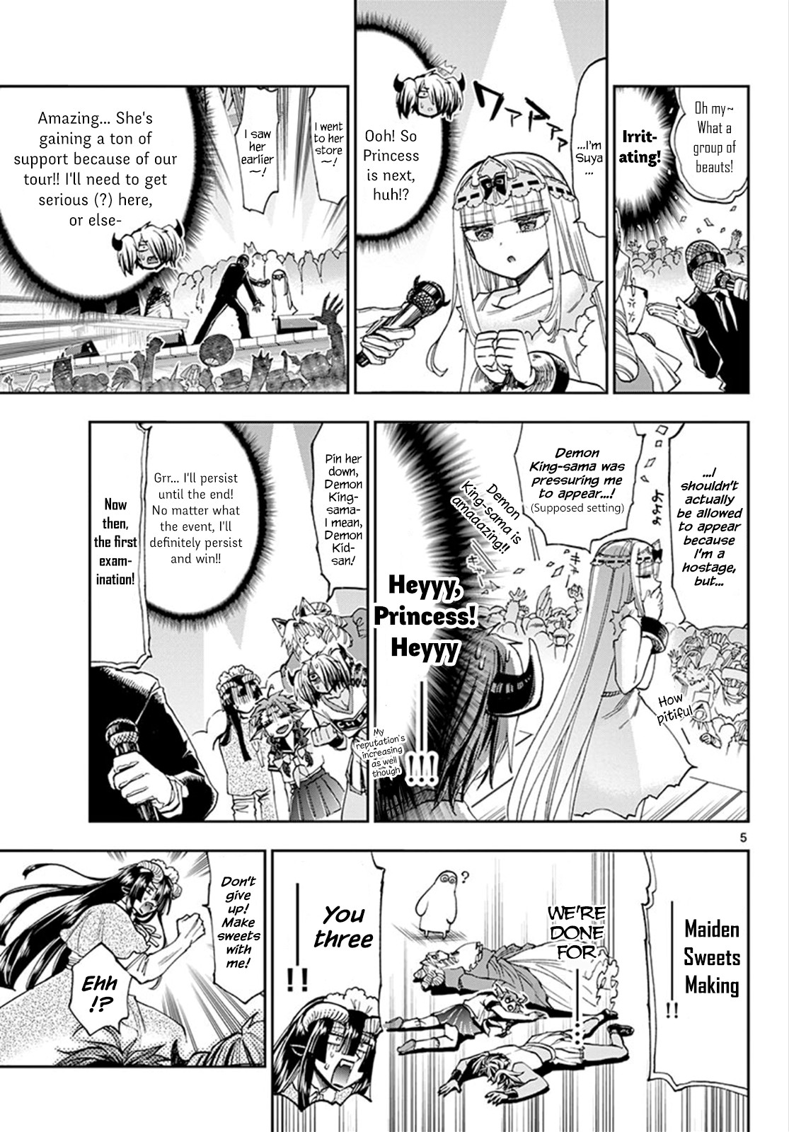 Maou-jou de Oyasumi Chapter 115 page 5 - Chapter 115: If Demons Were to Dress-Up Like Her