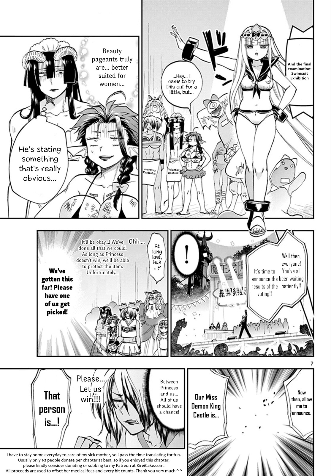 Maou-jou de Oyasumi Chapter 115 page 7 - Chapter 115: If Demons Were to Dress-Up Like Her