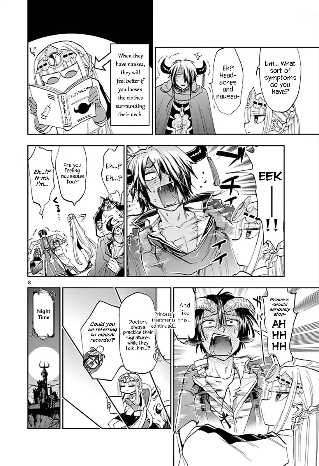 Maou-jou de Oyasumi Chapter 117 page 8 - Chapter 117: Those Who Drink Too Much Are All Bad