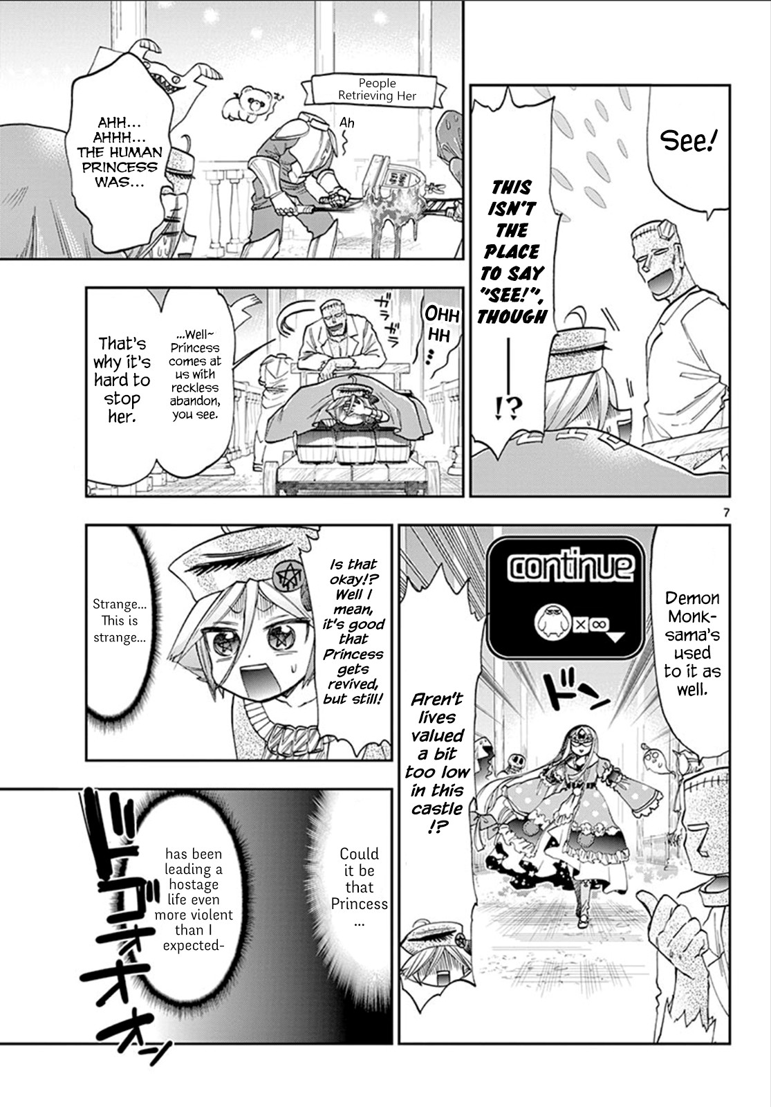 Maou-jou de Oyasumi Chapter 118 page 10 - Chapter 118: You Don't Know Anything
