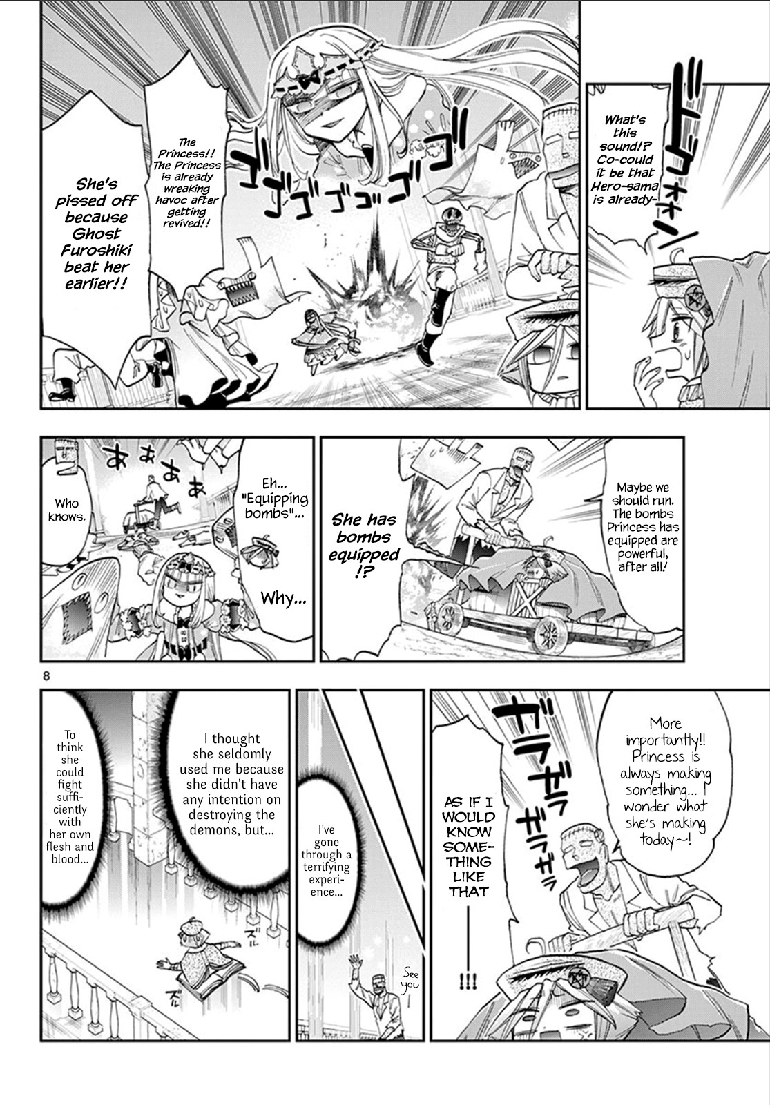 Maou-jou de Oyasumi Chapter 118 page 11 - Chapter 118: You Don't Know Anything