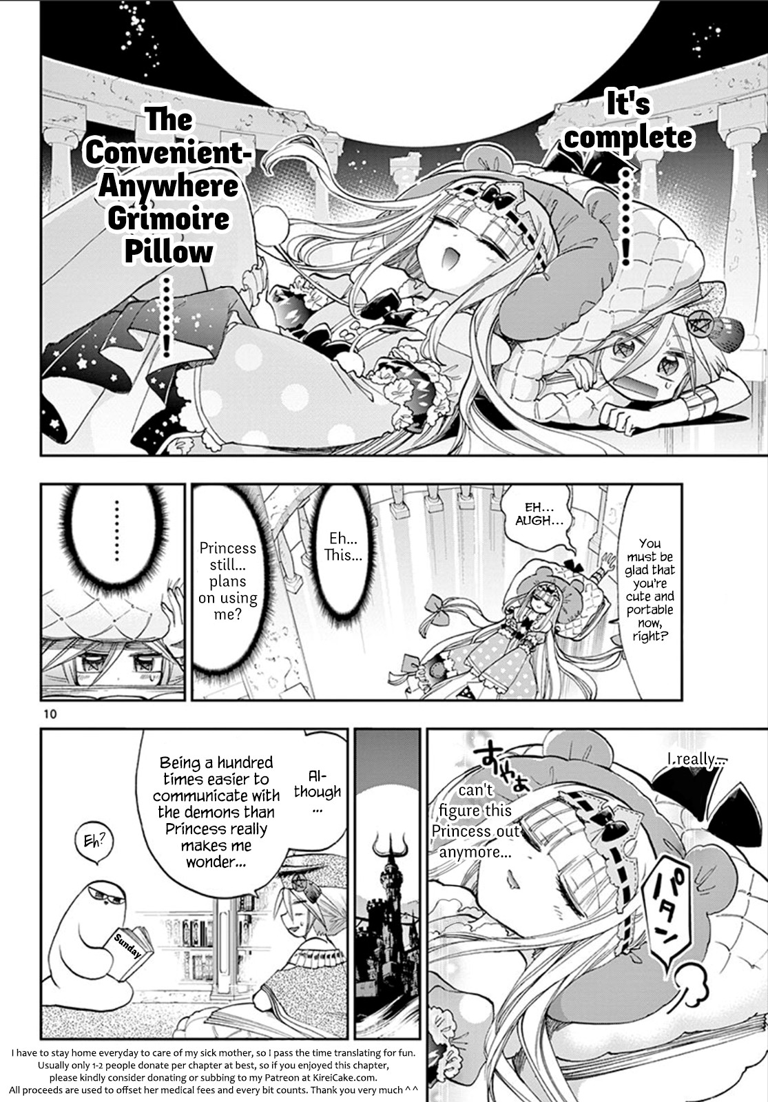 Maou-jou de Oyasumi Chapter 118 page 13 - Chapter 118: You Don't Know Anything