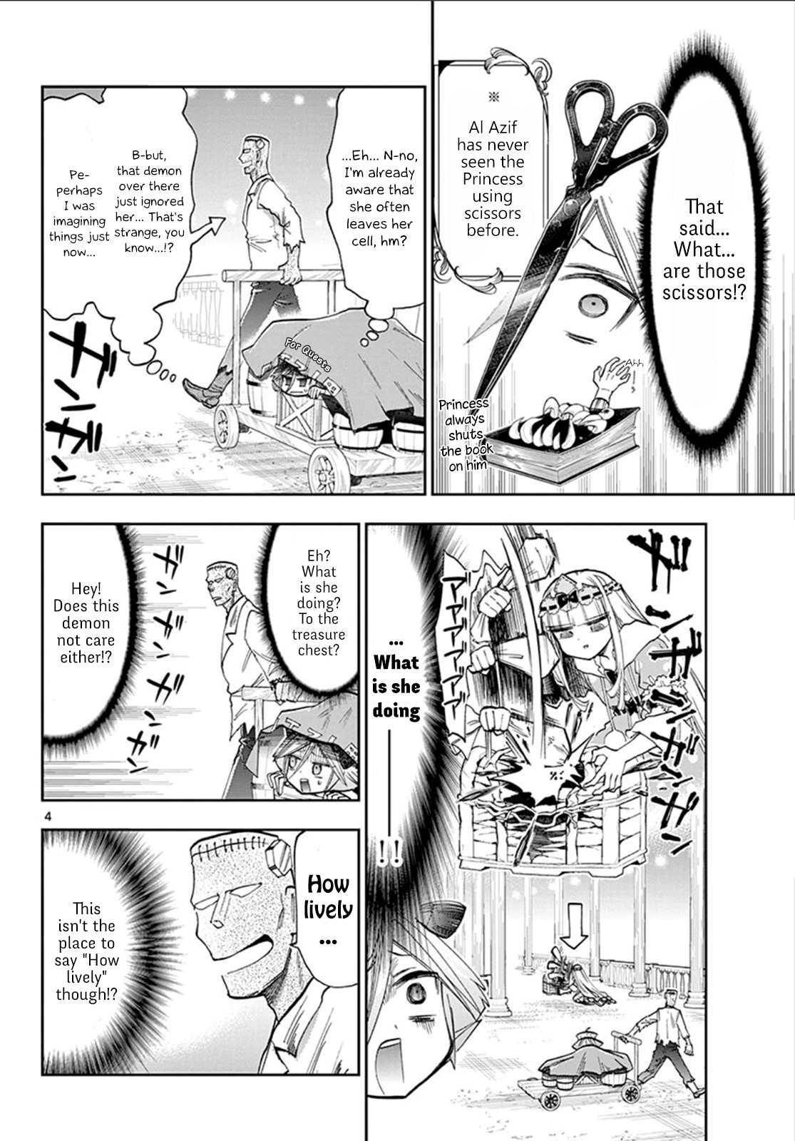 Maou-jou de Oyasumi Chapter 118 page 7 - Chapter 118: You Don't Know Anything