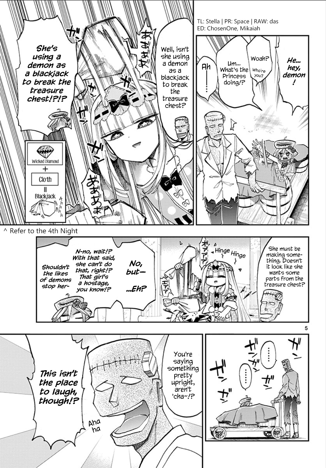 Maou-jou de Oyasumi Chapter 118 page 8 - Chapter 118: You Don't Know Anything