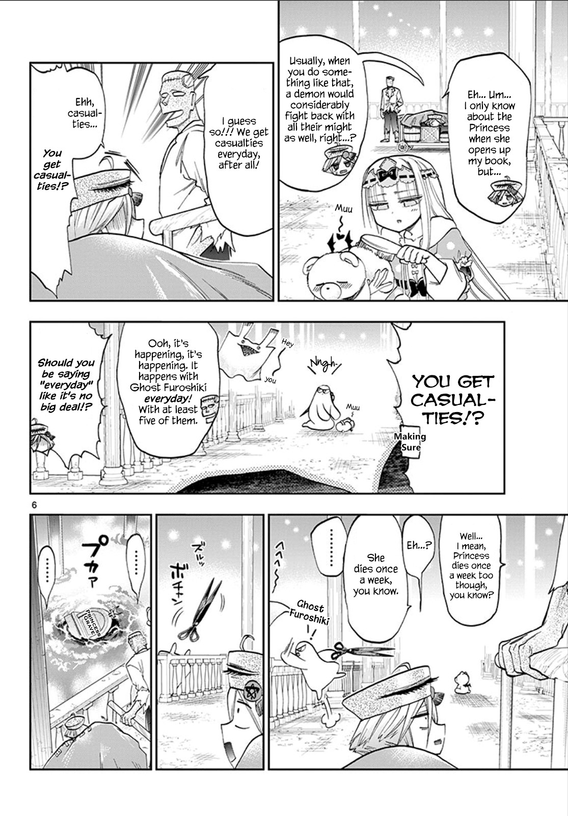 Maou-jou de Oyasumi Chapter 118 page 9 - Chapter 118: You Don't Know Anything