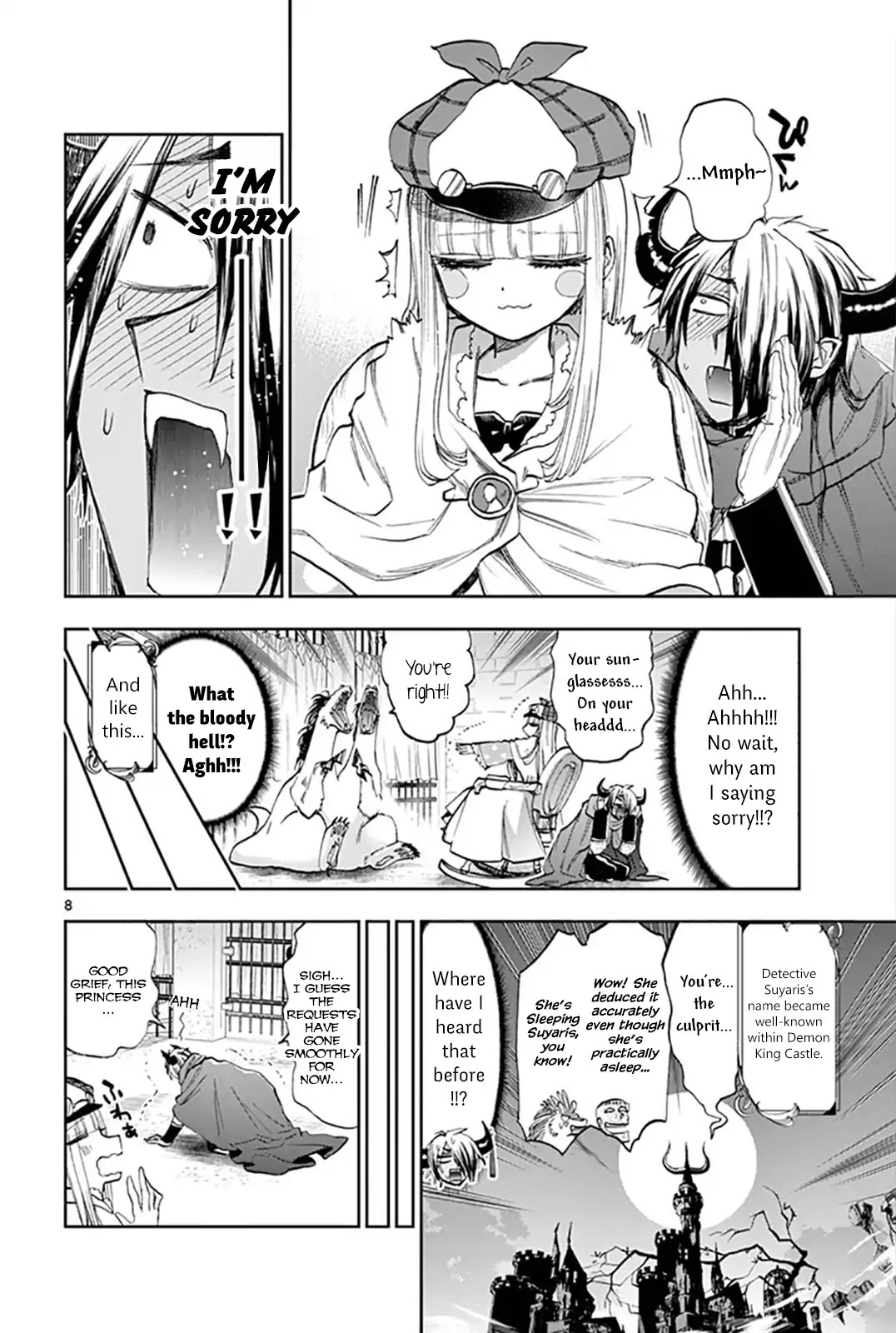 Maou-jou de Oyasumi Chapter 119 page 8 - Chapter 119: Case File: Sleeping Suyaris