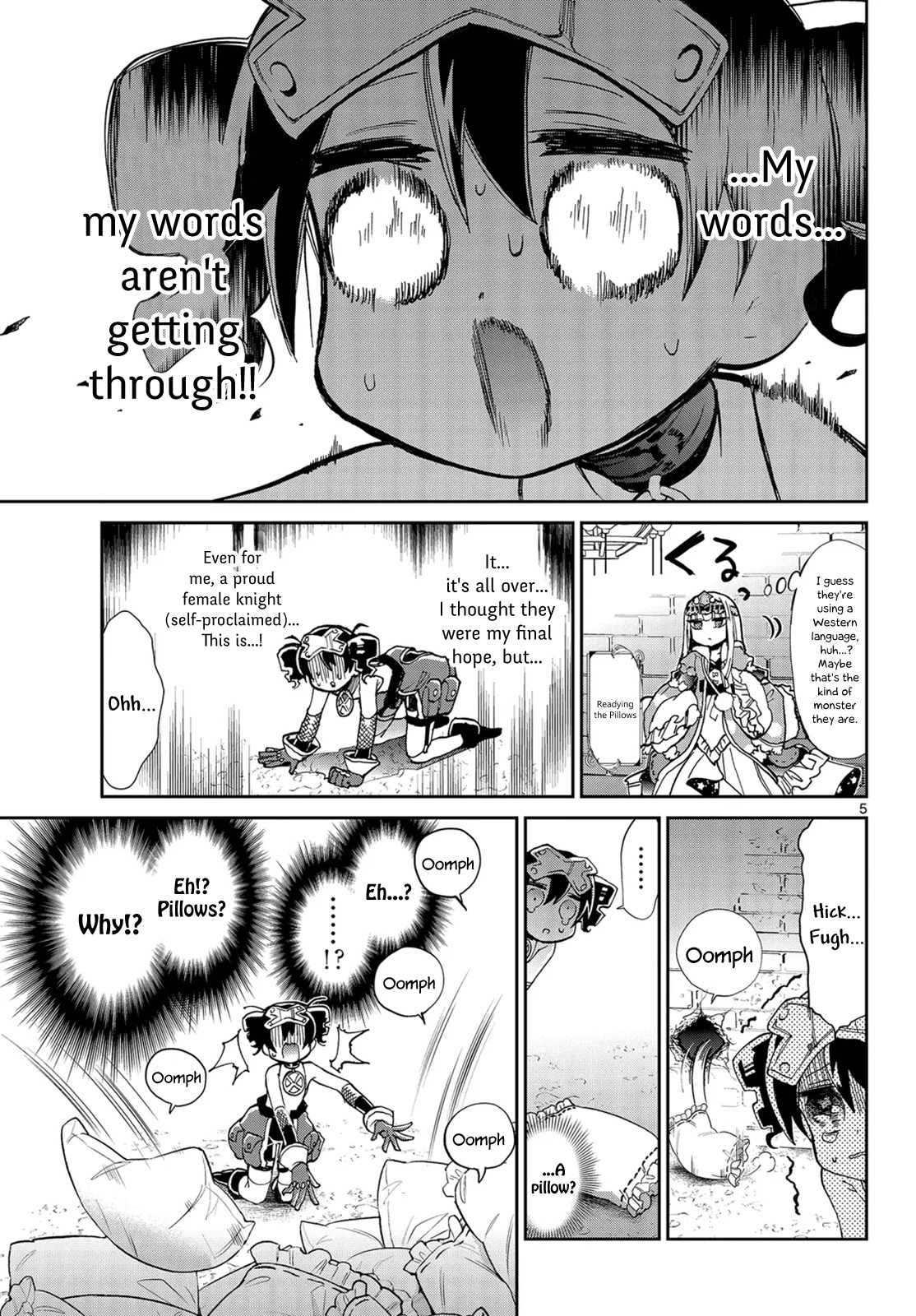 Maou-jou de Oyasumi Chapter 12 page 5 - Chapter 12: The Sea of Pillows and the Tower of Babel