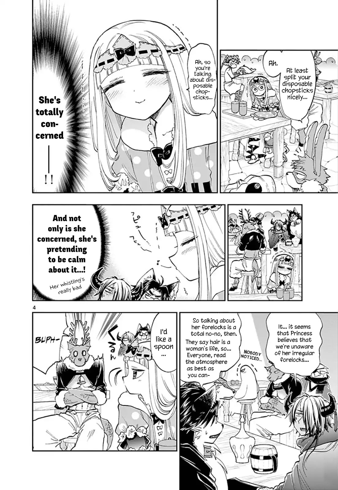Maou-jou de Oyasumi Chapter 120 page 4 - Chapter 120: Unexpectedly Skillful Curve