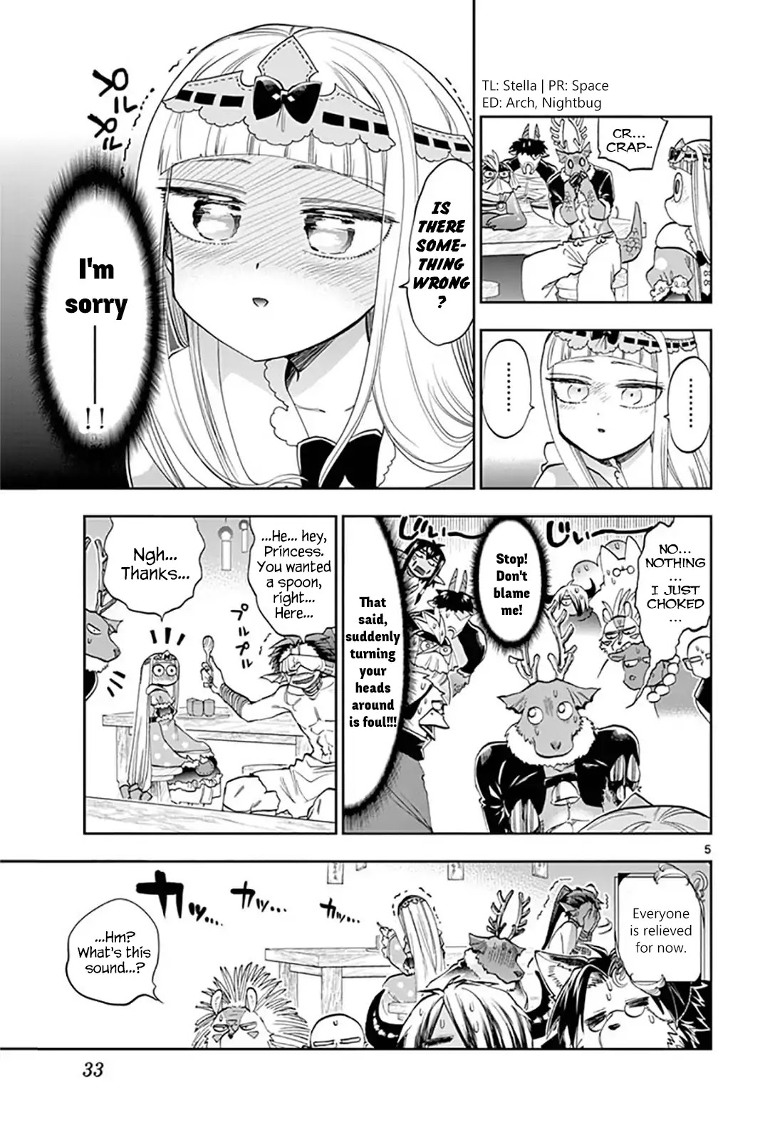 Maou-jou de Oyasumi Chapter 120 page 5 - Chapter 120: Unexpectedly Skillful Curve
