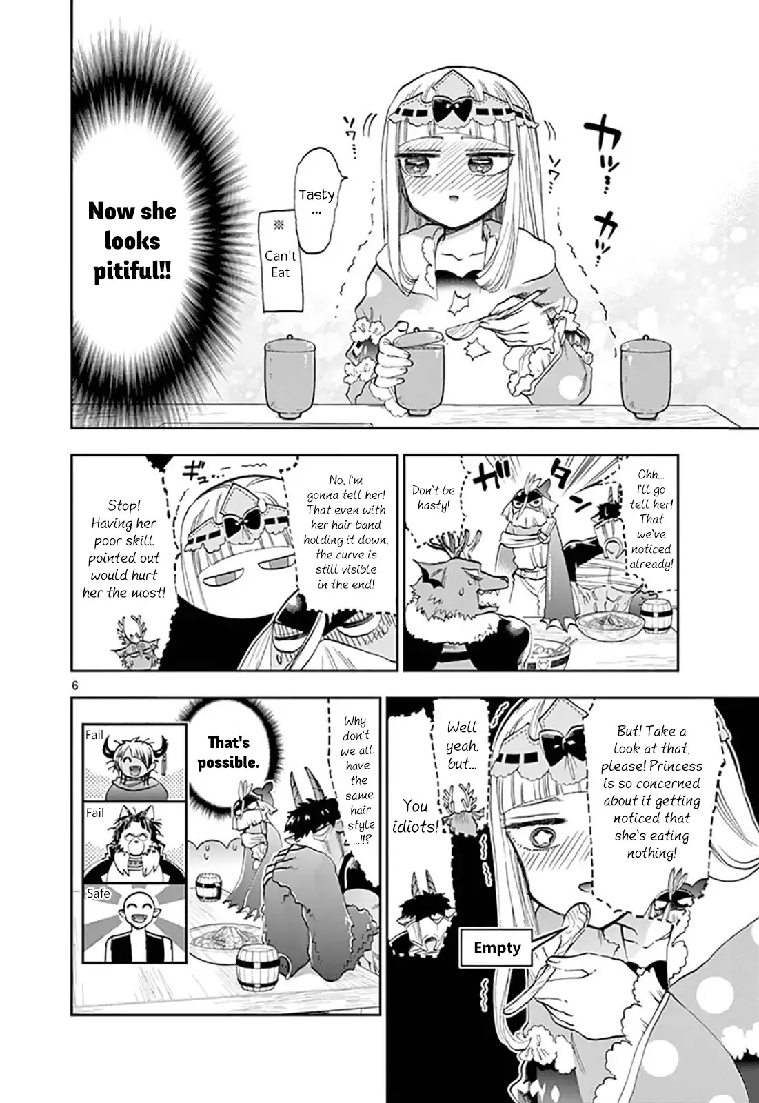 Maou-jou de Oyasumi Chapter 120 page 6 - Chapter 120: Unexpectedly Skillful Curve