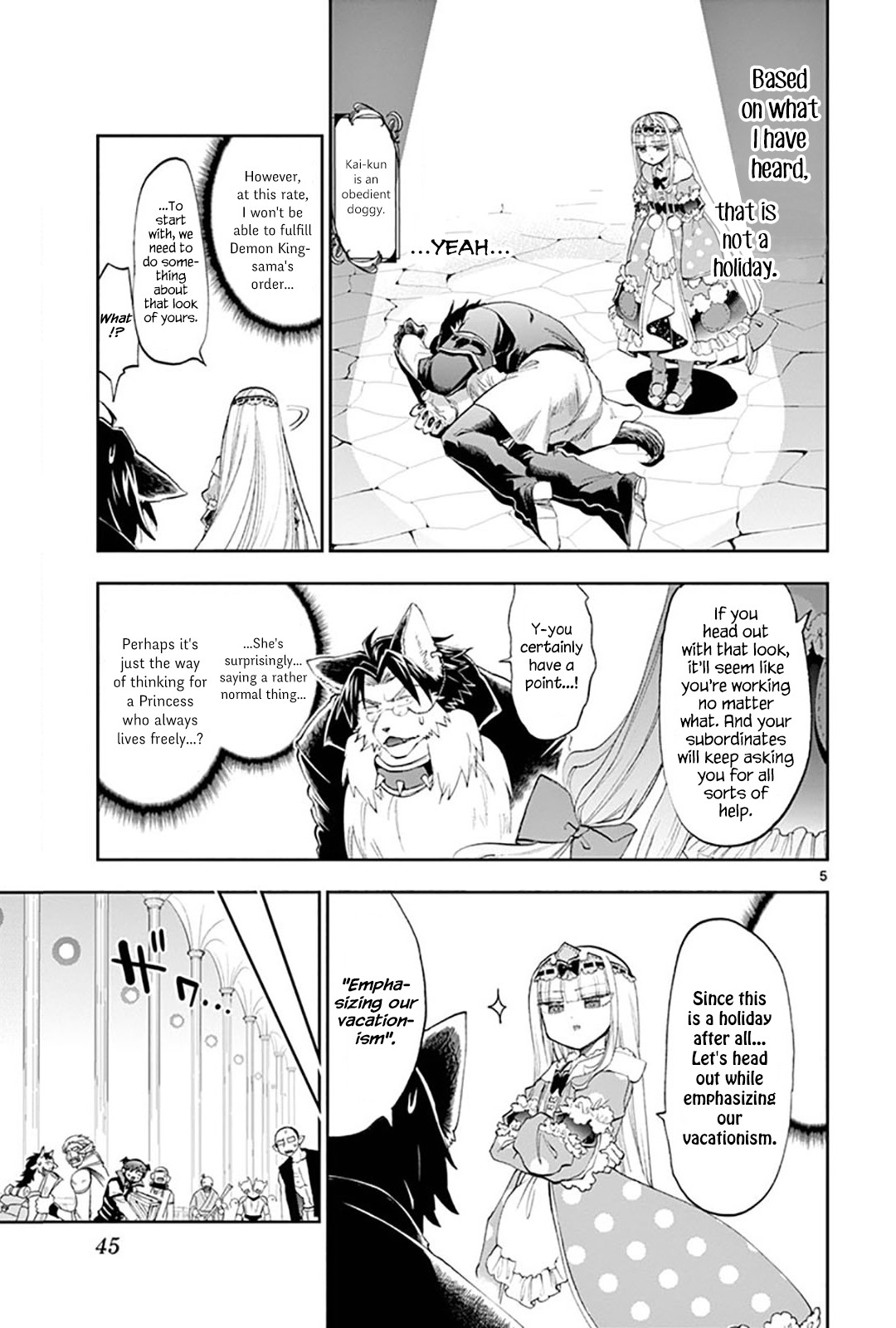 Maou-jou de Oyasumi Chapter 121 page 5 - Chapter 121: A Day of Sweet Dreams in the Demon Castle