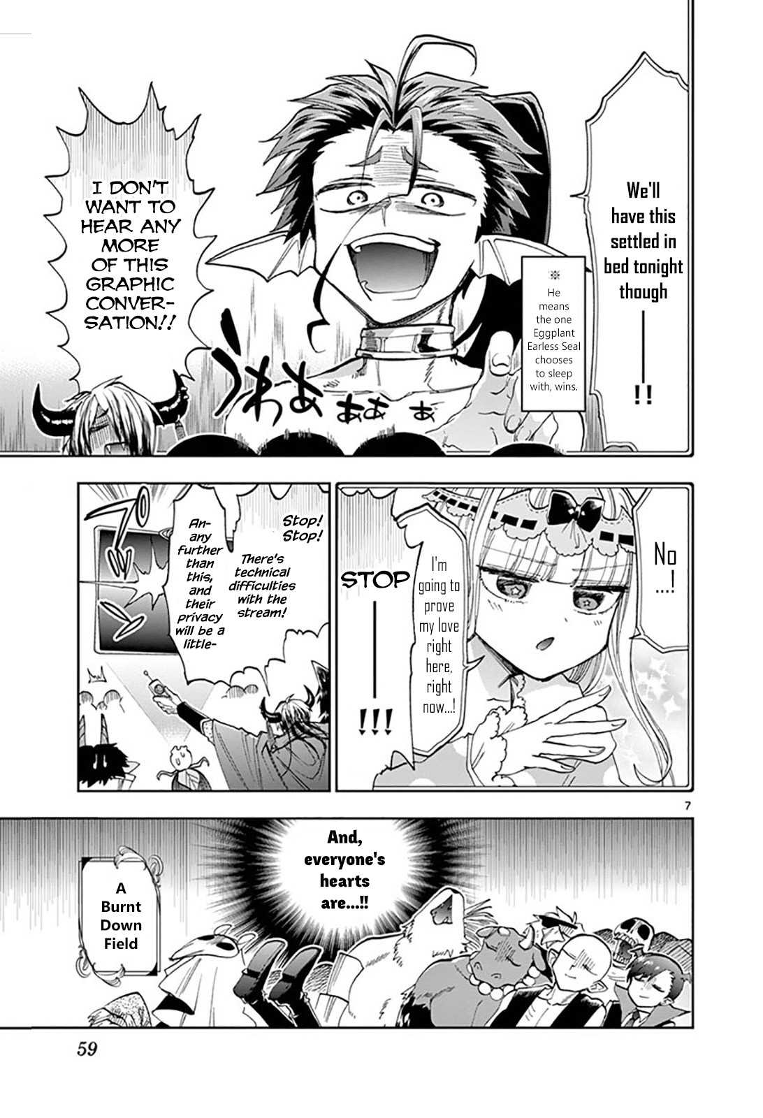 Maou-jou de Oyasumi Chapter 122 page 7 - Chapter 122: A Massive Parental Meeting Begins
