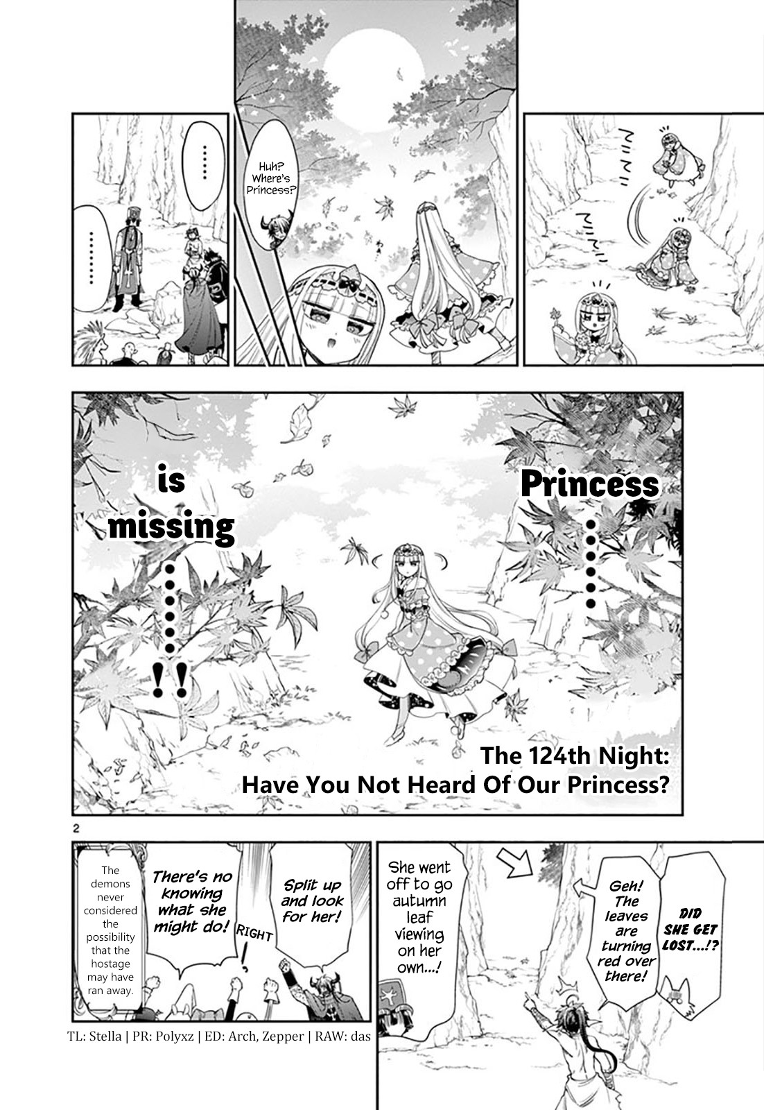 Maou-jou de Oyasumi Chapter 124 page 2 - Chapter 124: Have You Not Heard Of Our Princess?