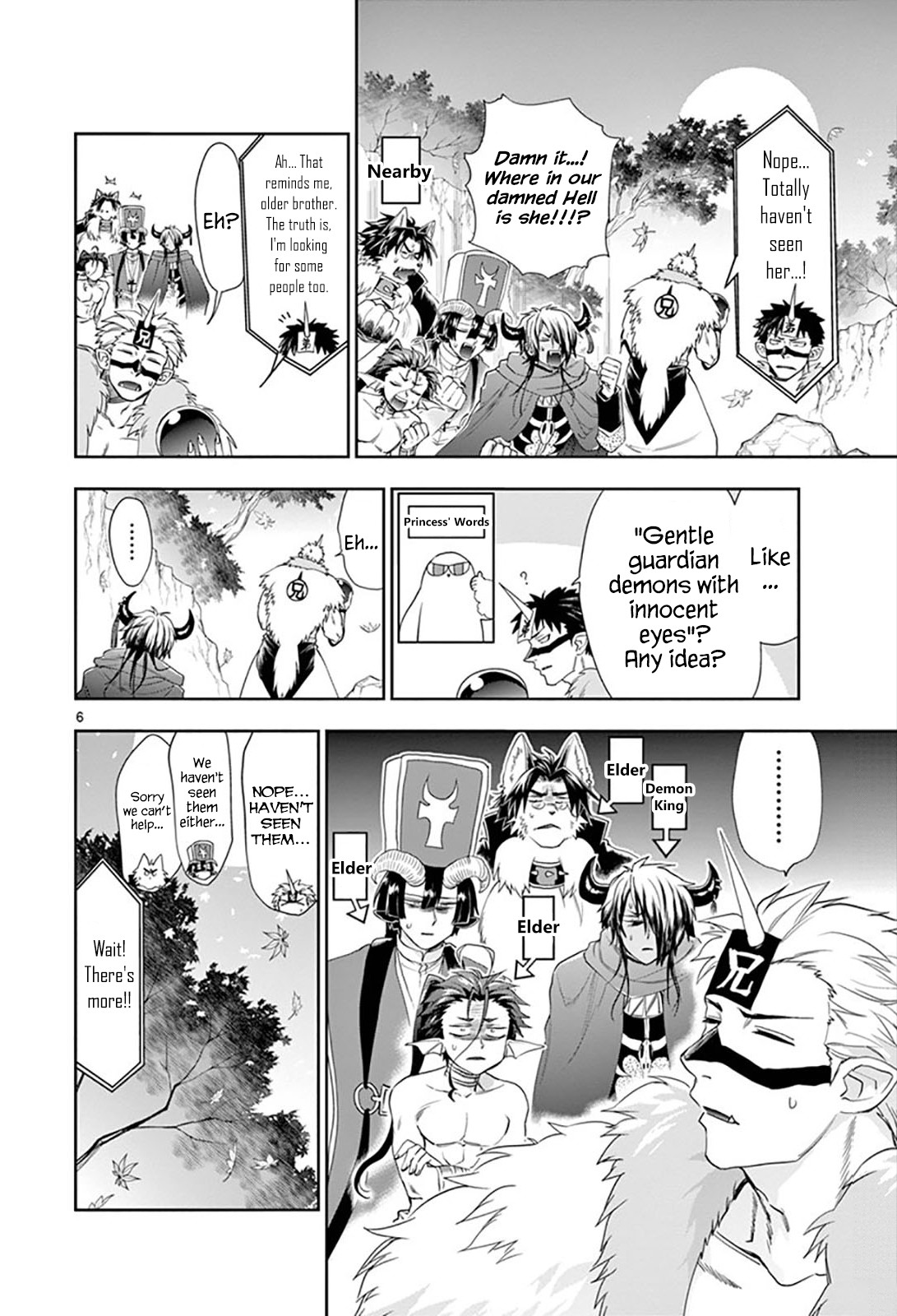 Maou-jou de Oyasumi Chapter 124 page 6 - Chapter 124: Have You Not Heard Of Our Princess?