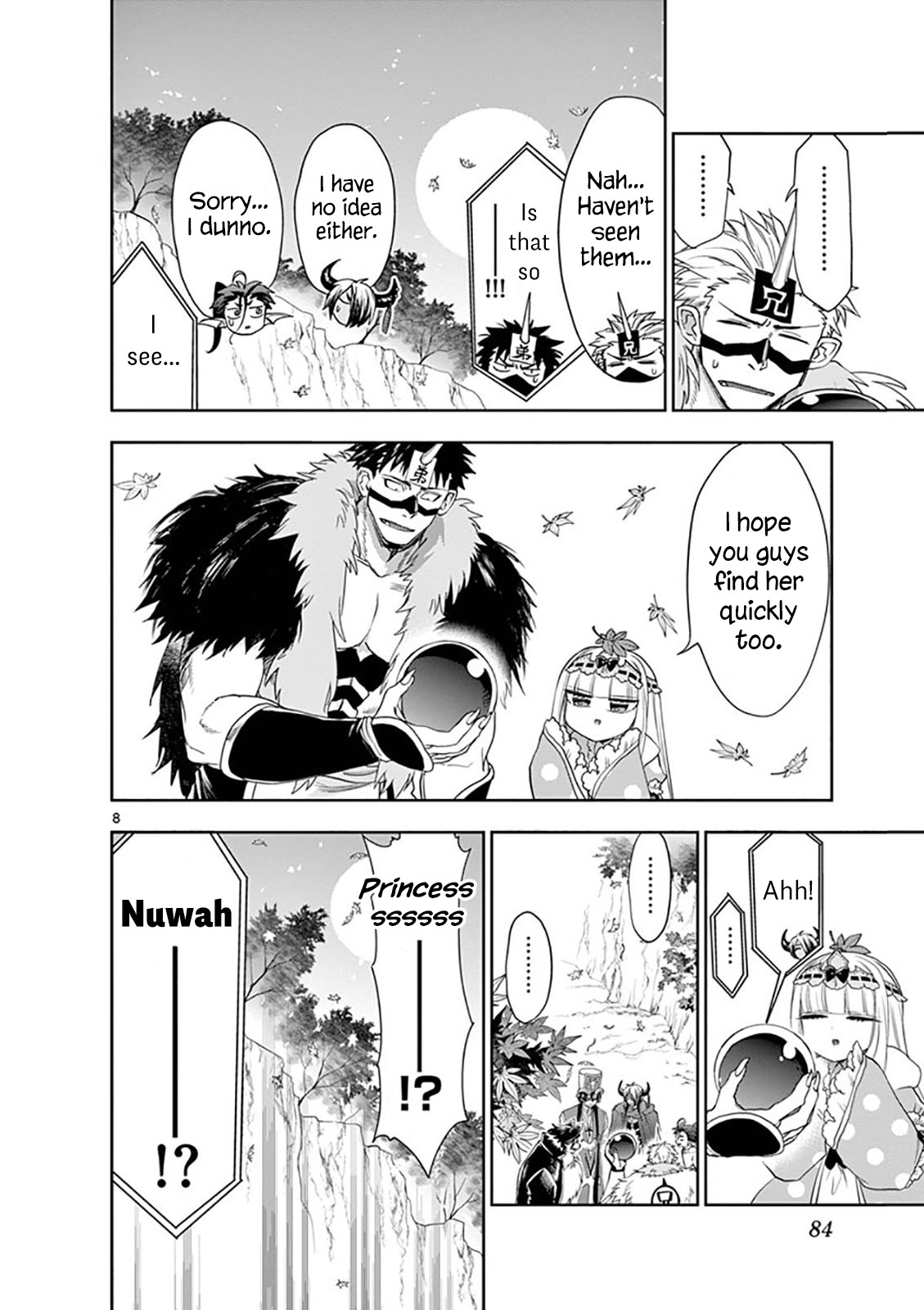 Maou-jou de Oyasumi Chapter 124 page 8 - Chapter 124: Have You Not Heard Of Our Princess?