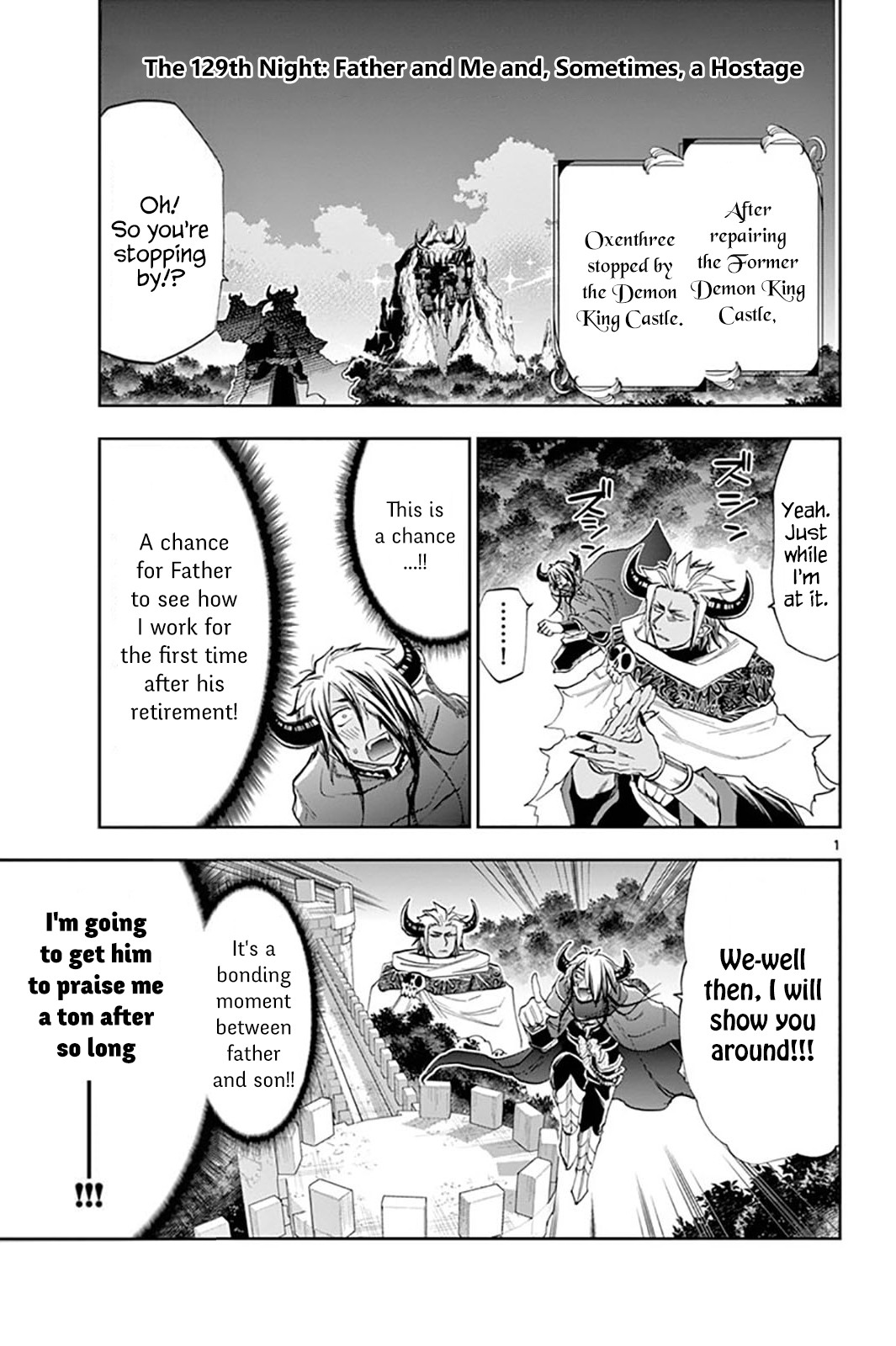 Maou-jou de Oyasumi Chapter 129 page 1 - Chapter 129