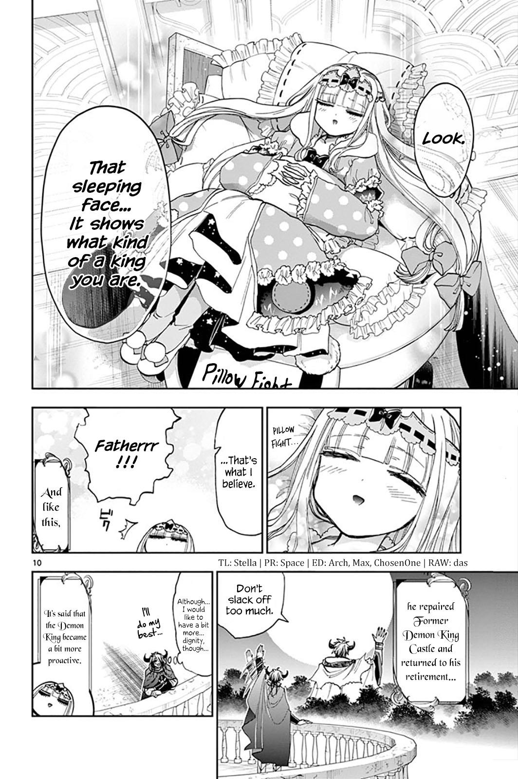 Maou-jou de Oyasumi Chapter 129 page 10 - Chapter 129